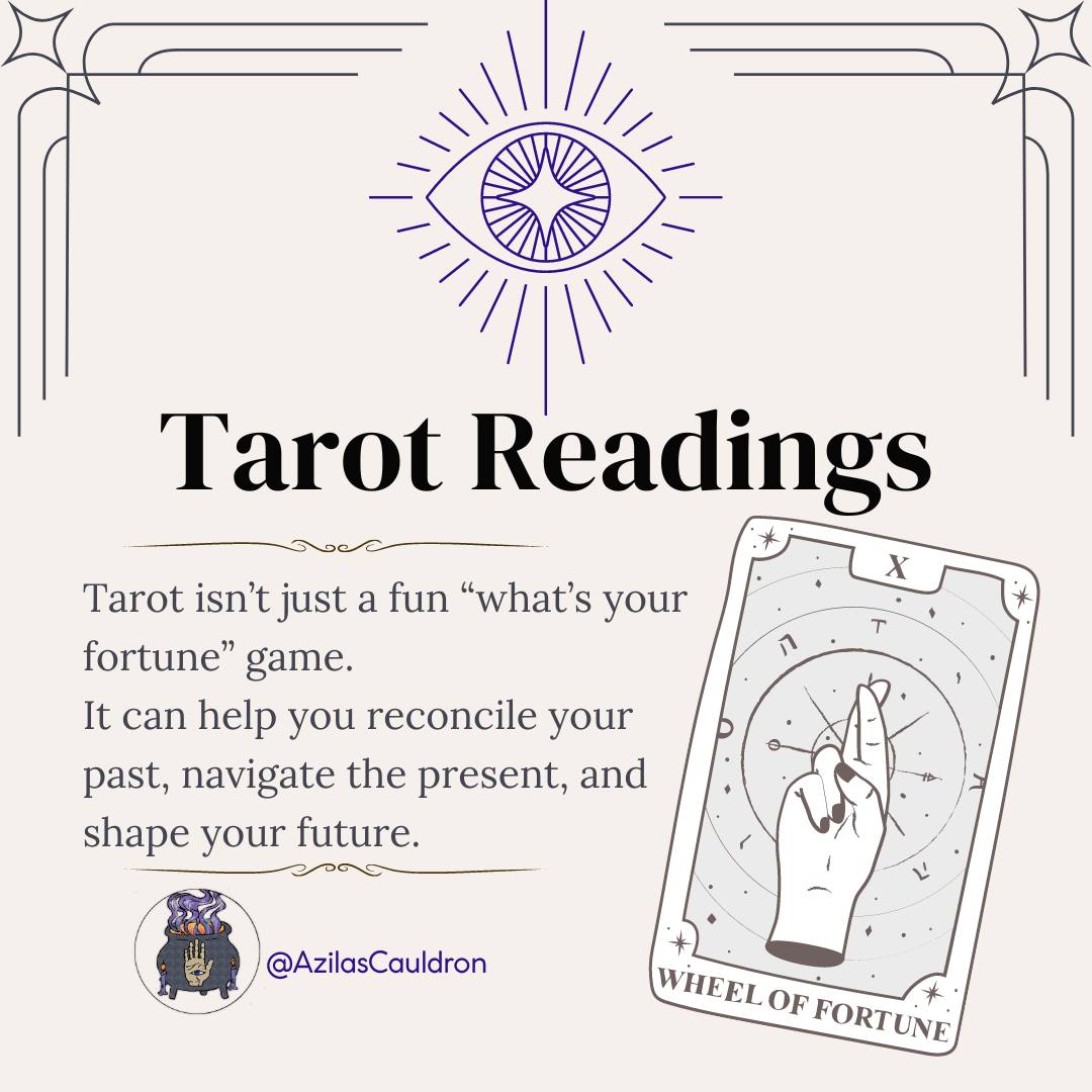 There really are endless possibilities when it comes to how you can use Tarot. It can help you better understand and heal from the past, make hard decisions by comparing the outcomes of each of your options, get insight on your relationships, find new ways to overcome obstacles, and even getting to know yourself better!
Book a Tarot Reading and get valuable insight into whatever questions you might have!
Check out availability and book online via the link in our Link Tree (in bio)
OR you can call the store and talk to us directly - 707.336.2023
š¤š¤
.
.
.
.
.
#TarotReading #TarotWisdom #SpiritualGuidance #IntuitiveReading #TarotCommunity #SelfDiscovery #InnerHealing #PersonalGrowth #EnergyWork #EmpowerYourself #DivinationTools #TarotForLife #SpiritualJourney #SelfEmpowerment #HealingJourney #TarotInsights #OvercomeObstacles #TarotForClarity