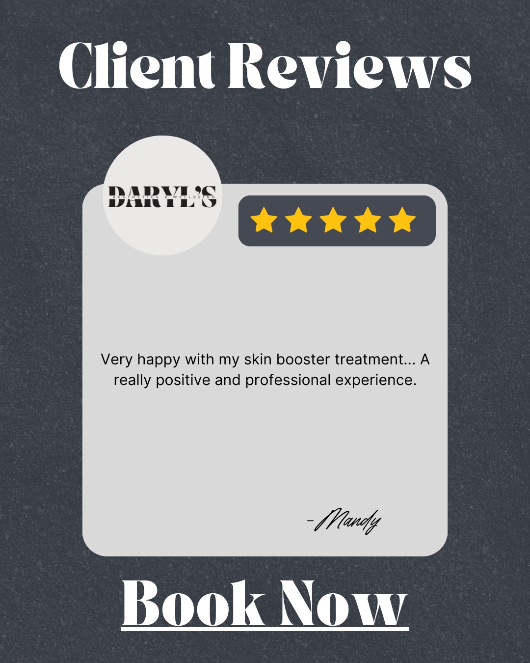 So happy to receive these 5 Star Client Reviews after recent treatments.
All treatments are personalised, and delivered by Daryl, a registered and experience Nurse.
Book now for your own consultation! Link in Bio!
#facialaesthetics #dermalfillers #aesthetics #beauty #skincare #facialtreatment #lipfiller #antiaging #fillers #facialrejuvenation #injectables #antiwrinkle #facial #dermalfiller #lips #cosmeticinjectables #nonsurgical #facials #medicalaesthetics #aestheticmedicine #facialcare #microneedling #facialskincare #juvederm #beforeandafter #lipfillers #cheekfillers #lipaugmentation #skinrejuvenation