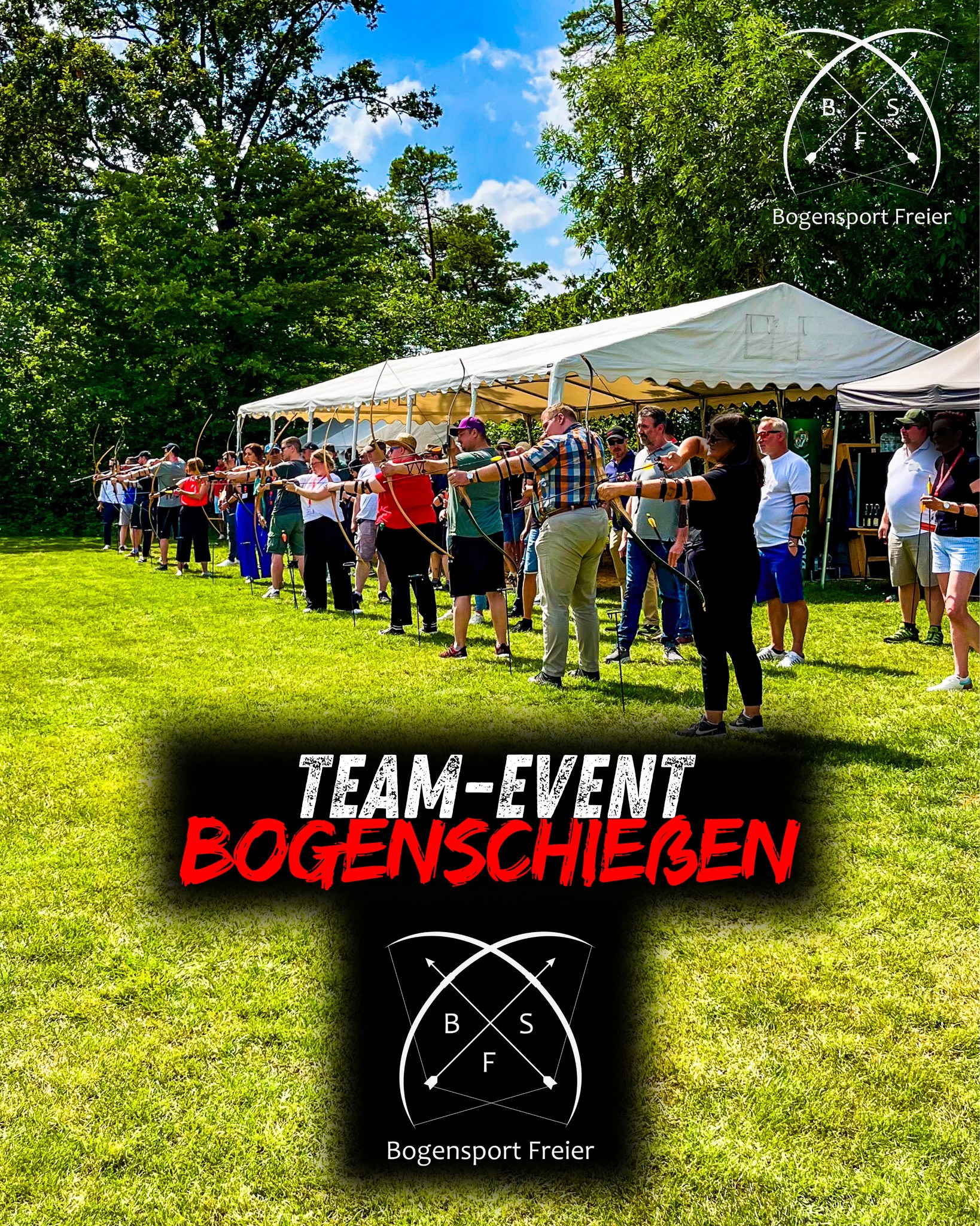 🏆 Gestern tauschten 60 IT-Spezialisten bei einem Firmen-Team-Event auf unserem Bogenplatz ihren PC 💻 gegen Pfeil und Bogen 🏹
Vielen Dank an alle Event-Teilnehmer - es hat mega Spaß gemacht mit euch 💪🏆
Wenn auch du auf der Suche nach einer Team-Event-Aktivität bist, dann schau gleich mal hier vorbei 👇
https://www.bogensport-freier.de/team-events-bogenschiessen
#teamevent #teamevents #team #bestekollegen #bestekollegin #betriebsausflug #sommerfest #bogenschießen #archery #bogensport_freier #würzburg #Wertheim #wertheim #höhefeld #kitzingen