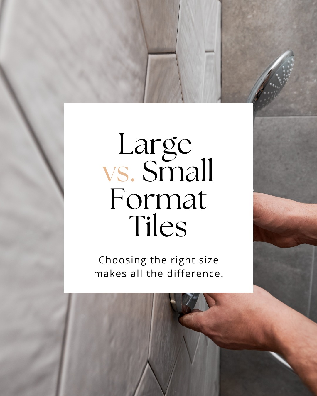Choosing the right tile size can completely transform your bathroom.
It’s not just about what looks good, it’s about what works for your space, too.
Explore the difference between large and small format tiles and see how each one can shape your design. We’re here to help you make the smart (and stylish) choice.
Your bathroom, reimagined with Esma Revolution.
Ready to plan your remodel? Contact us for a free estimate
678-760-2323
🌐 Esmarevolution.com