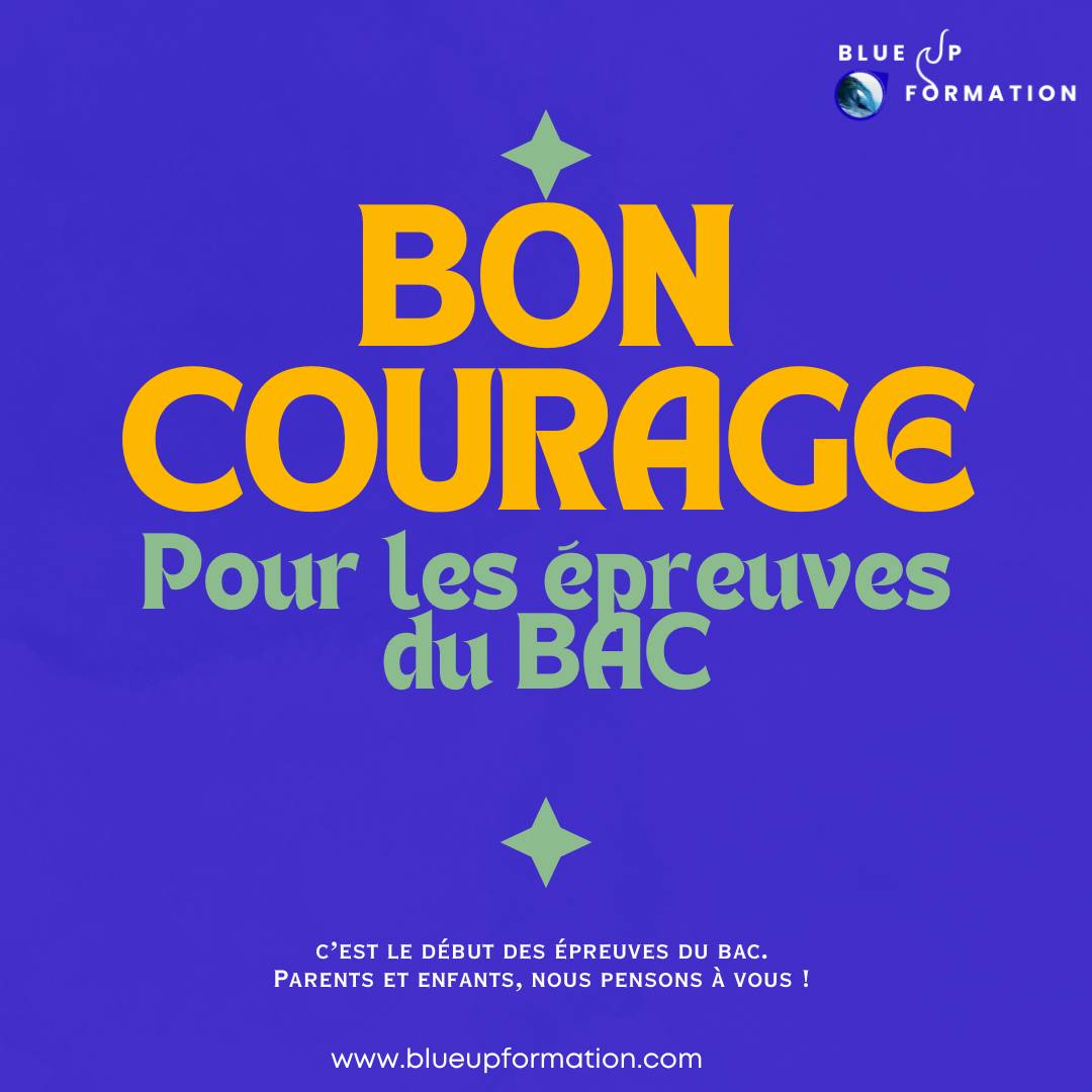 🌟📚 Bon courage aux parents et aux lycéens pour le Bac 2024 ! 📚🌟
Aujourd'hui marque le début d'une période intense pour de nombreux lycéens : le bac commence ! Nous savons que ces jours sont tout aussi stressants pour les parents que pour les élèves.
🔔 Chers parents, votre soutien est essentiel ! Voici quelques conseils pour accompagner vos enfants :
Restez positifs et encourageants : Votre confiance booste leur moral.
Créez un environnement calme : Un espace propice à la concentration fait toute la différence.
Encouragez des pauses régulières : Un bon équilibre entre travail et repos est crucial.
Soyez présents : Parfois, juste être là pour écouter fait du bien.
👨🎓👩🎓 À tous les candidats : Vous avez travaillé dur pour en arriver là, croyez en vos capacités et donnez le meilleur de vous-même !
👏 Nous sommes tous avec vous et vous souhaitons beaucoup de succès ! 🚀
#Bac2024 #Soutienauxparents #Réussite #BlueUpFormation #Examen