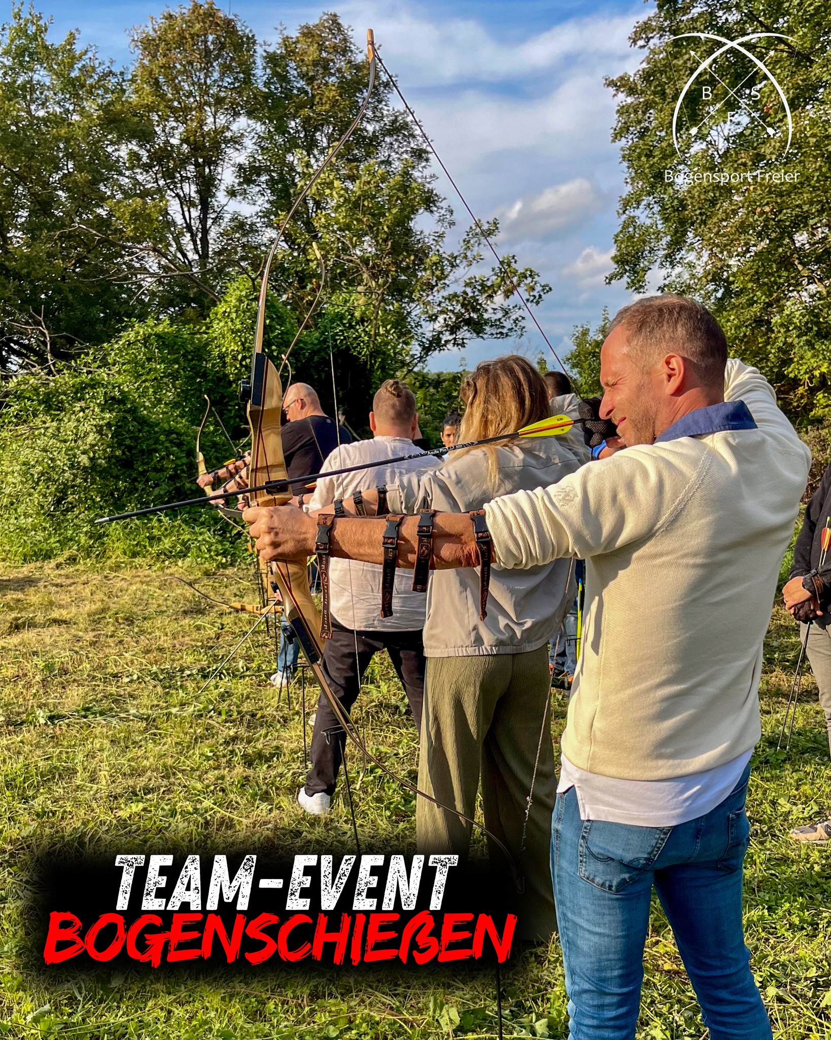 🎯 Was für ein tolles Firmen-Event im Bogenschießen 🏹 auf dem Gelände des @schlosshotel_steinburg 🏰 in Würzburg.
Vielen Dank an alle Teilnehmer 💪 Es hat mega Spaß gemacht mit euch 👏
#wuerzburg #teamevent #bogenschießen #team #firmenevent #würzburg #archery #incentive