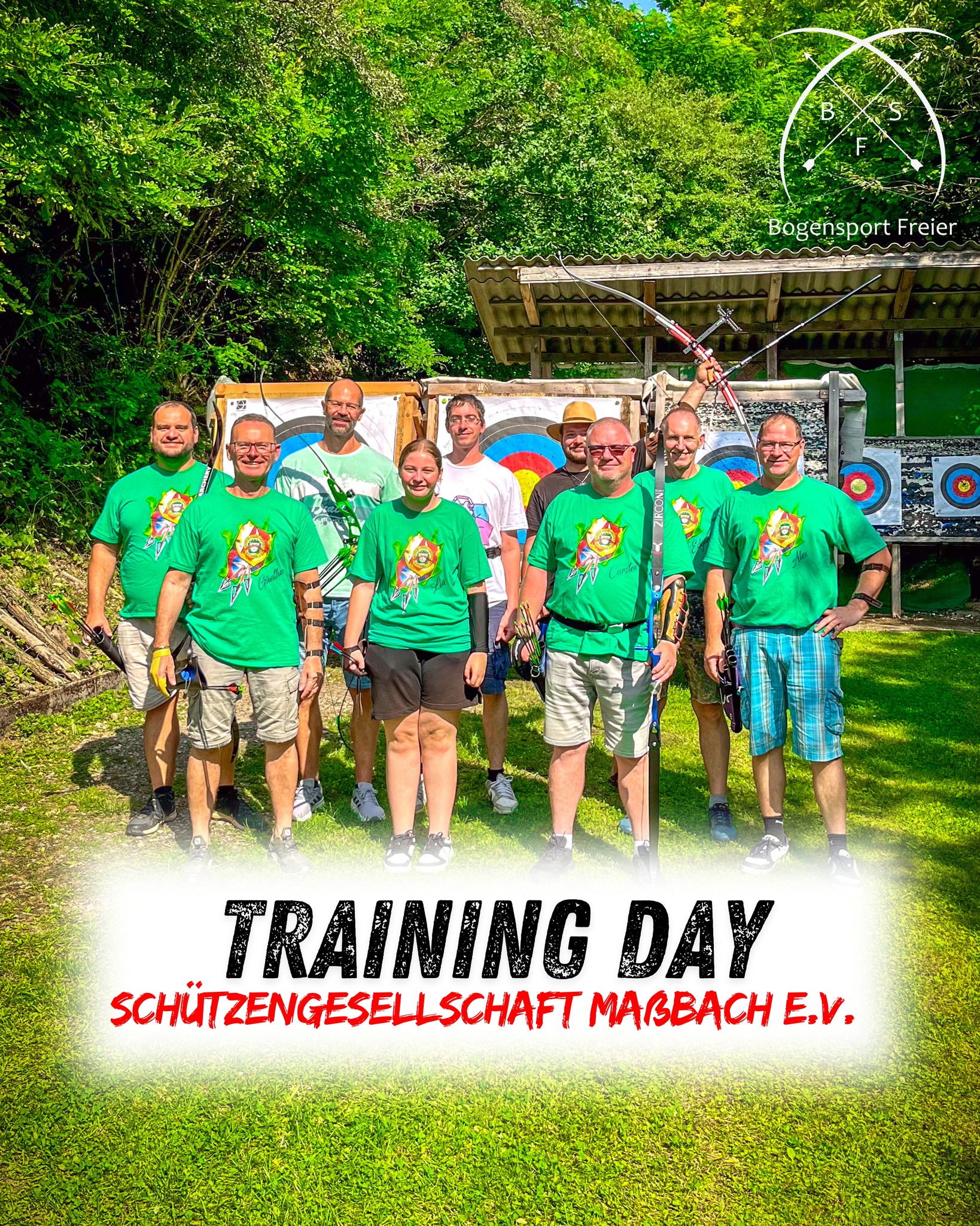 🎯 Gestern waren wir bei der Schützengesellschaft Maßbach e.V. als Trainer für einen Trainings-Tag gebucht 🏹
Vor allem das Technikleitbild und das Bewegungsablauf-Training stand in dieser Session im Trainings-Fokus 🎯
Es hat mega Spaß gemacht mit euch zu arbeiten 💪
#bogenschießen #bogenschiessen #archery #traditionalarchery #tradarchery #recurvebow #longbow #training