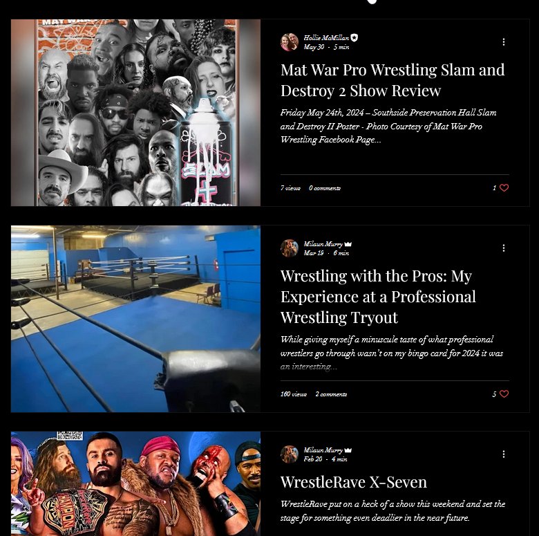 One of the easiest ways to document first account experiences in professional wrestling for preservation is through reviews! Check out some of our past posts about shows and personal experiences across Texas. Want to contribute to this historical collective by writing about shows you attend? Let us know!
https://www.thesecondrope.org/blog
#TexasWrestling #WrestlingHistory #Preservation
