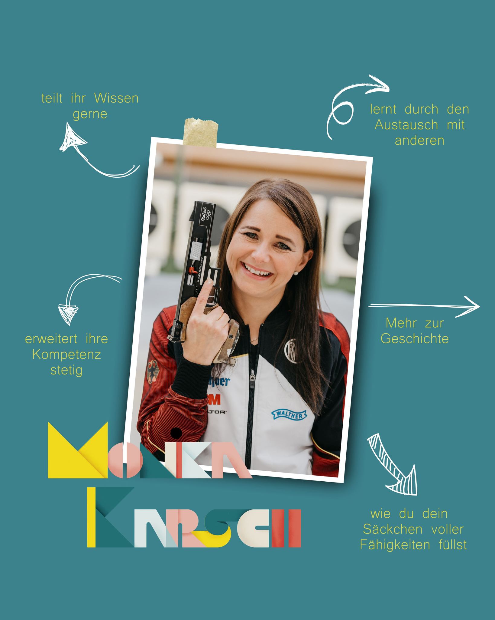 Zusammen wächst man. Zusammen lernt man. Zusammen profitiert man voneinander. Nach diesem Motto erweitert @monikakarsch ihre eigenen Kompetenzen, die es braucht, um eine Sportlerin von Weltklasse zu werden. Ihre Geschichte erzählt von Erfolg und Misserfolg - von den Unterschieden im Training und was sie daraus für sich gelernt hat. Ein Blick hinter die Kulissen verrät, warum jeder sein Säckchen voller Fähigkeiten bereit halten sollte und wie man sich dabei auf eine Reise zu seinem eigenen Entiwcklungspotenzial begibt.
.
Jetzt bestellen auf www.trainingsbuddy.com oder einem Händler deiner Wahl!
@deutscherschuetzenbund.dsb @froewisjagdsportoptik @se_shootingequipment @hugendubel @gehmann_official @sportshootingdepot @ahg_anschuetz #DaumSchiesssportzubehör
.
#insights #sportshooting #books #olympics #paralympics #sportinspiration #issf #bogensport #worldarchery #archery #rifle #pistol