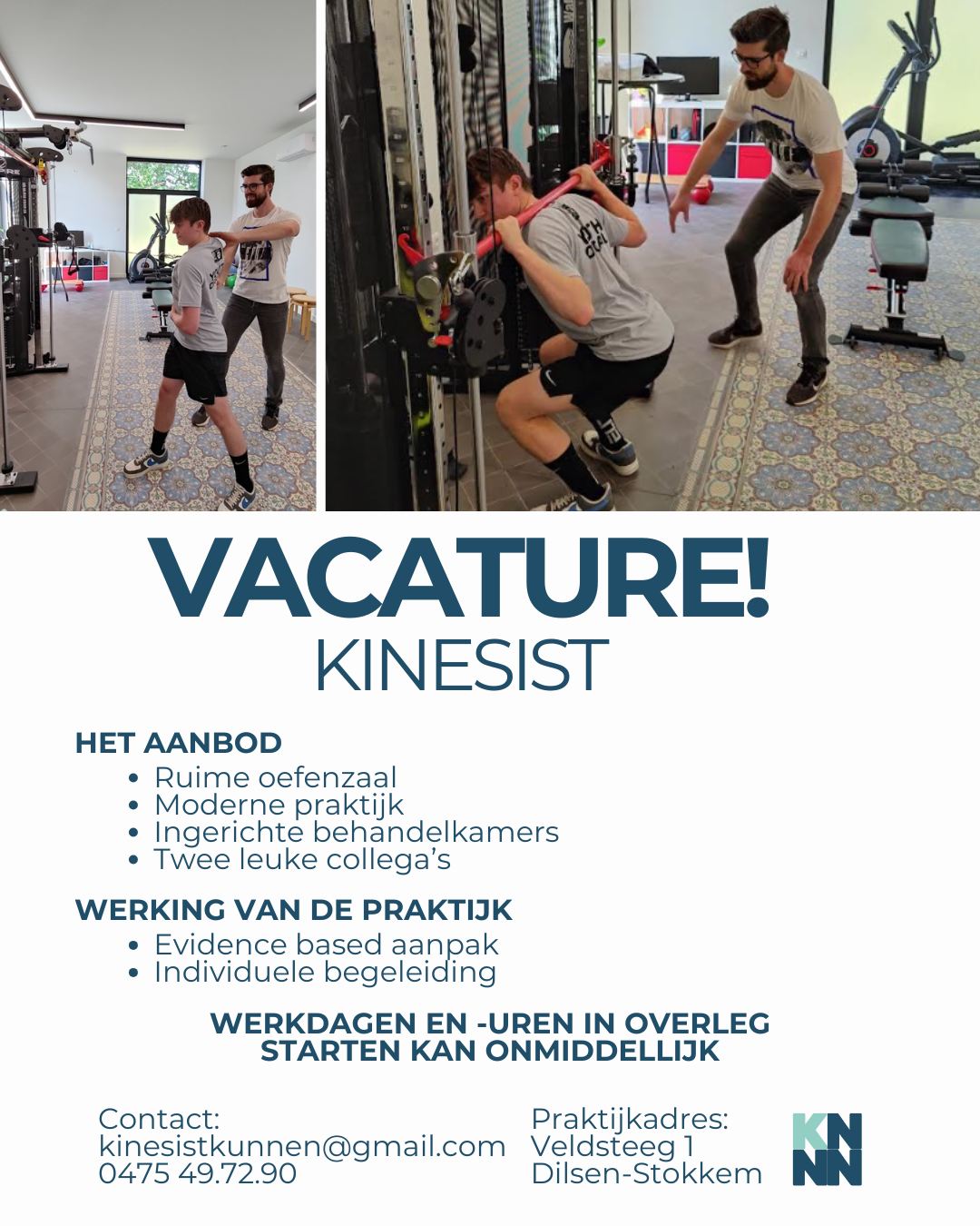 Het is weer zover! Ik ben op zoek naar een collega 😁
An haar agenda is intussen ook gevuld met afspraken met de tofste patiënten. Daarom start de zoektocht naar een tweede collega vandaag.
Ik ben alvast heel dankbaar voor het delen van deze vacature!