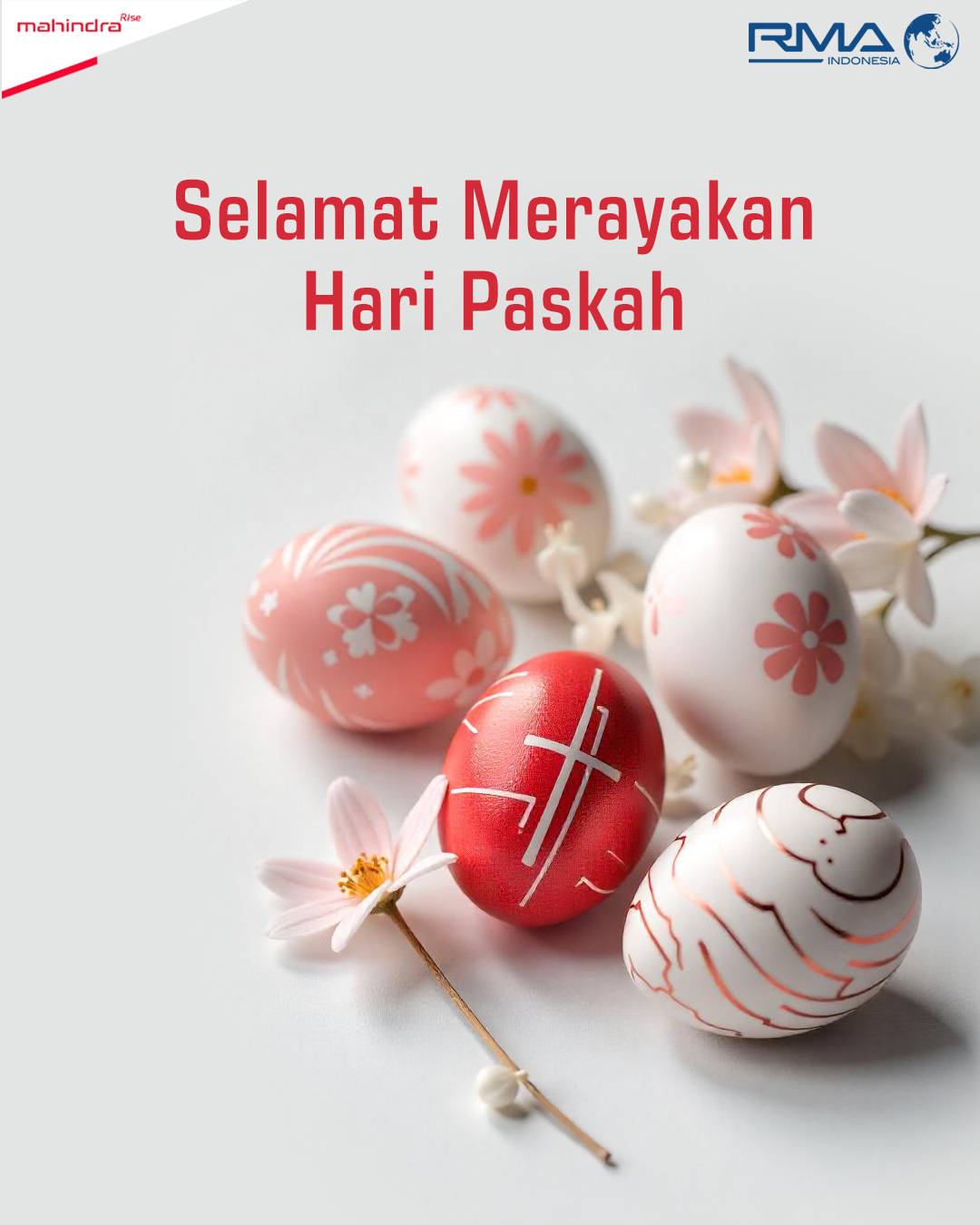 Selamat Hari Paskah
Semoga damai dan kasih-Nya menyatukan kita semua dalam damai dan persatuan yang membawa berkah bagi kita semua.
.
.
.
#paskah #easter #MahindraScorpio #PikUpKeren #MahindraIndonesia #YourPartnerInSuccess #RMAIndonesia #mahindra4x4 #mining #plantation #farming #miningindonesia #minerals #coal #tambang #sobatenergi #ESDM #miningexpo #agriculture #agriculturelife #tipsandtrick #pertanian #perkebunan #pertambangan