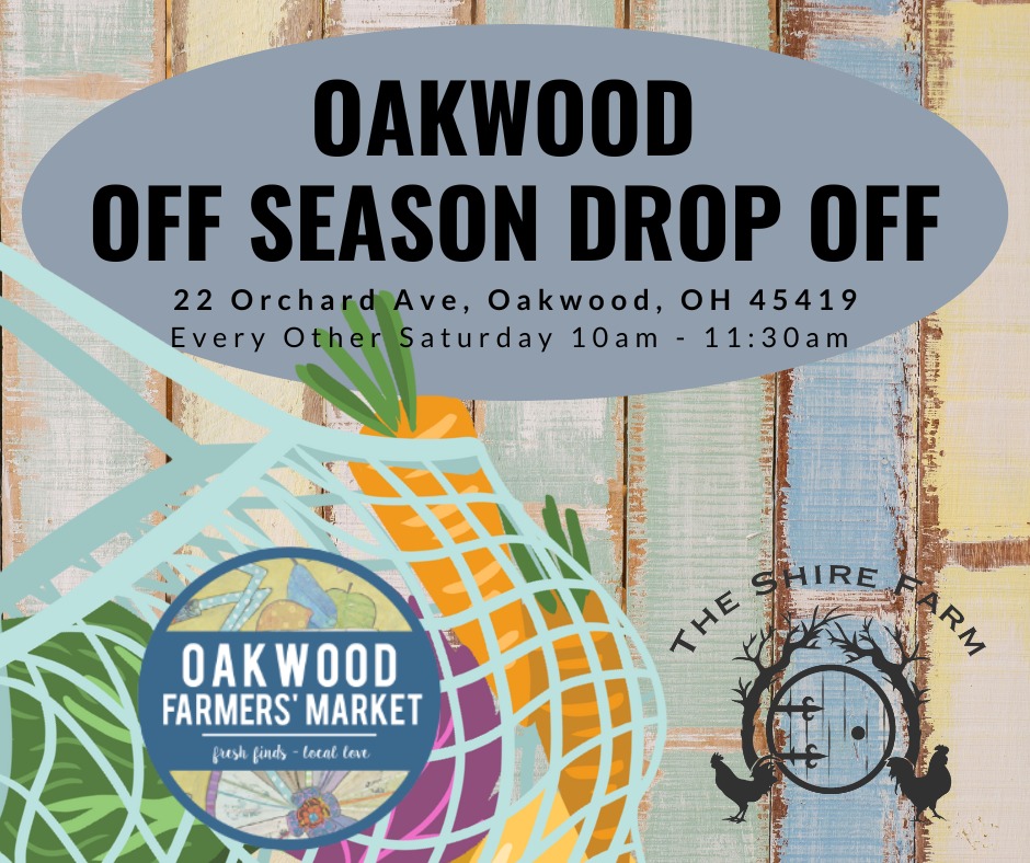 Drop off at Oakwood is Saturday, April 26th. Please place your order on our website www.shirefarmoh.com so I can have it ready for you there :)
#oakwoodfarmersmarket #knowwhereyourfoodcomesfrom #knowyourfarmer