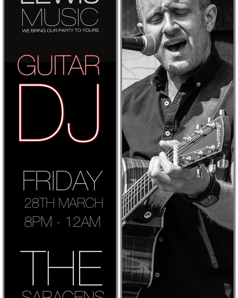 👀 My next public show is a GuitarDJ gig this Friday 28/03 at saracensware from 8pm.
🎸 Join us for great food, drinks, company & entertainment.
🌎 www.samlewismusic.com
#HertfordshireWeddingMusic #HertfordshireWeddingBand #HertfordshireWeddingSupplier #HertfordshireFunctionBand #HertfordshirePartyMusic #HertfordshirePartyBand #HertfordshirePubBand #LondonPartyMusic #LondonPartyBand #LondonFunctionBand #LondonPubBand #LondonWeddingSupplier #HertsWeddingMusic #HertsWeddingBand #HertsFunctionBand #HertsWeddingSupplier #HitchinWeddingBand #HitchinPartyBand #HitchinPubBand #HitchinWeddingSupplier #LiveMusicLondon #LiveMusicHitchin #LiveMusicBucks #LiveMusicHerts #LiveMusicBeds #SamLewisBand #SamLewisMusic #SamLewisWeddingAndPartyBand #SamLewisHertfordshire #SamLewisSinger