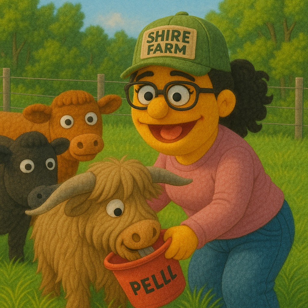 Ok, here's mine! It's so cute!!
#knowyourfarmer #grassfed #supportsmallfarms