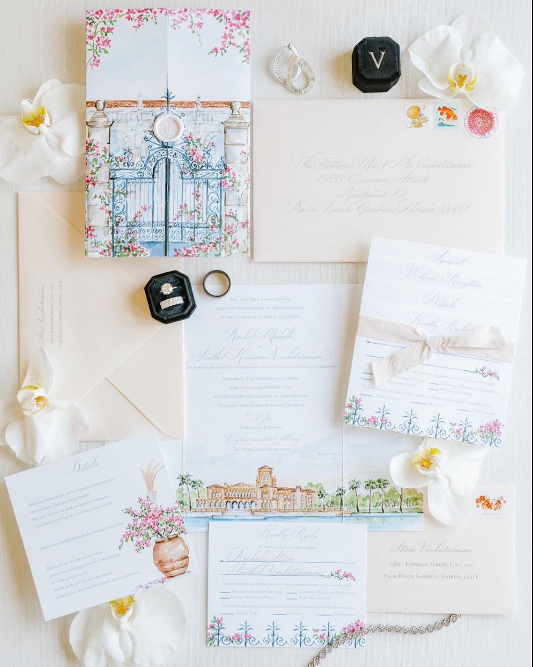 All the little details laid out perfectly!
Venue: @ritzcarltonsarasota
Photo; @bethjoyphoto
Invitations: @chezlamariee
.
.
.
.
#luxuryweddingplanner #weddingplanner #sarasotawedding #engaged #destinationweddings #stunning #flatlayfashion #flatlaystyle #flatlays #flatlaytoday #flatlayphotography
