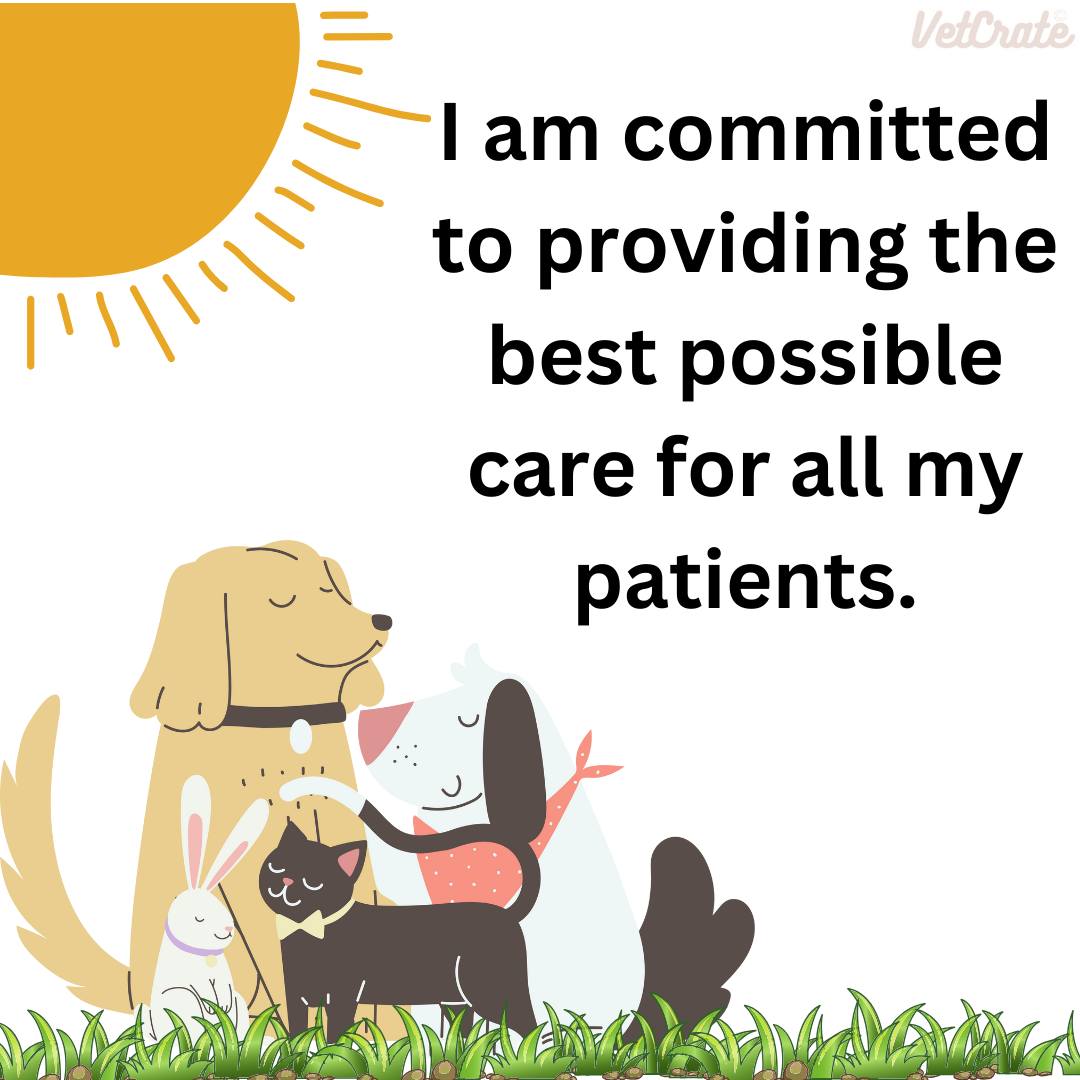 #veterinaryprofessionals #petcareprofessionals #petcarebusiness #petcareprovider #vetaffirmations #vetmedworld #vetmedicine