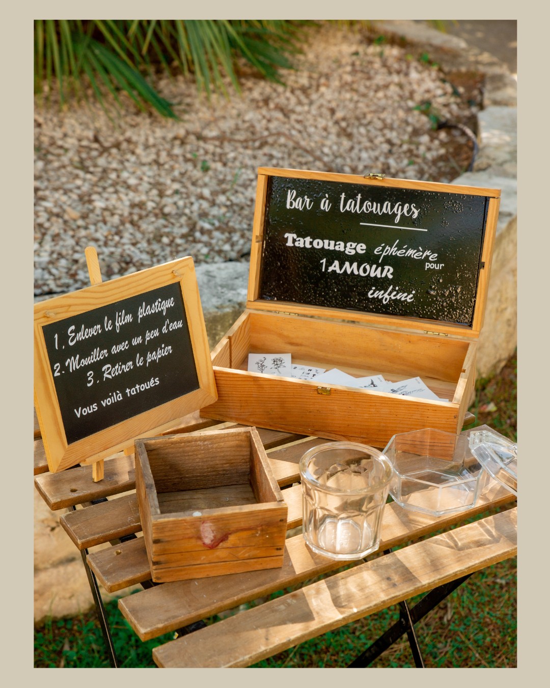 🌼 BAR A TATOUAGES 🌸
Une animation originale pour votre événement !
📸 @camille.leduc_photography
#mariage2025 #animation #animationmariage #teambulding #baratatouage #tatouageéphémère #mariage #smile #jeu