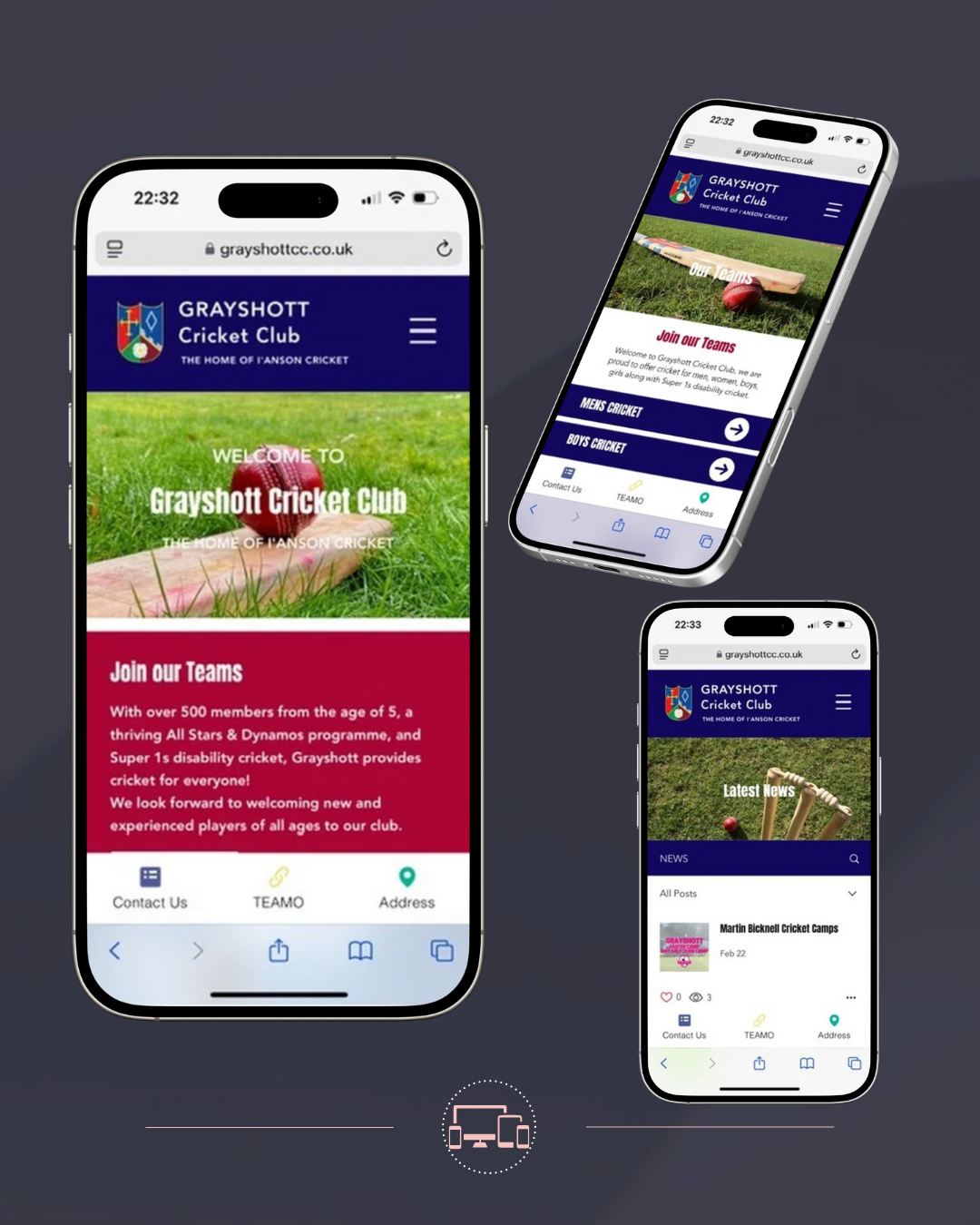 🌟 Exciting News! 🌟
We're thrilled to announce that SISU Marketing has partnered with Grayshott Cricket Club to build their brand-new website! 🏏✨
Our goal was to create a vibrant, user-friendly platform that truly showcases the spirit and diversity of the club's teams. From the juniors to the seniors, every player and fan can now easily explore what makes Grayshott Cricket Club a fantastic community!
#SISUMarketing #GrayshottCricketClub #CricketCommunity #WebDesign #TeamSpirit #haslemerebusiness #marketing #wixwebsitedesign #grayshott #haslemere