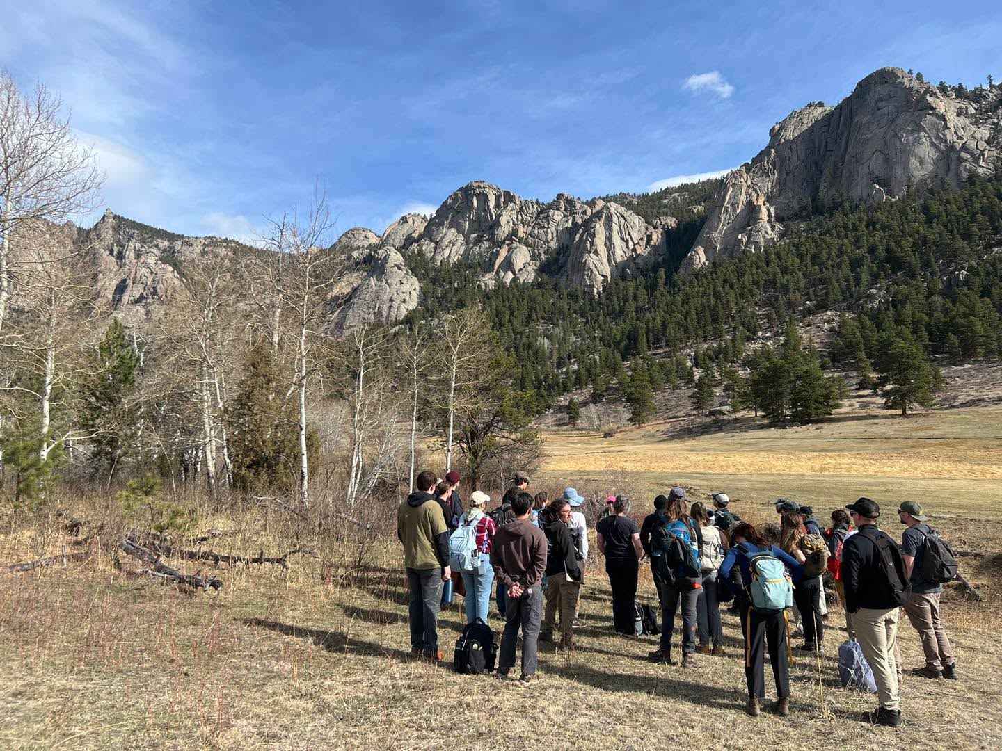 🌿 A huge thank you to Front Range Community College for once again bringing your Wilderness and Wildlife course to MacGregor Ranch! 🦌⛰️
We love welcoming students who are passionate about conservation, ecology, and the great outdoors. Your curiosity, enthusiasm, and respect for the land make each visit special.
Here’s to another great season of learning in the wild! 🌲