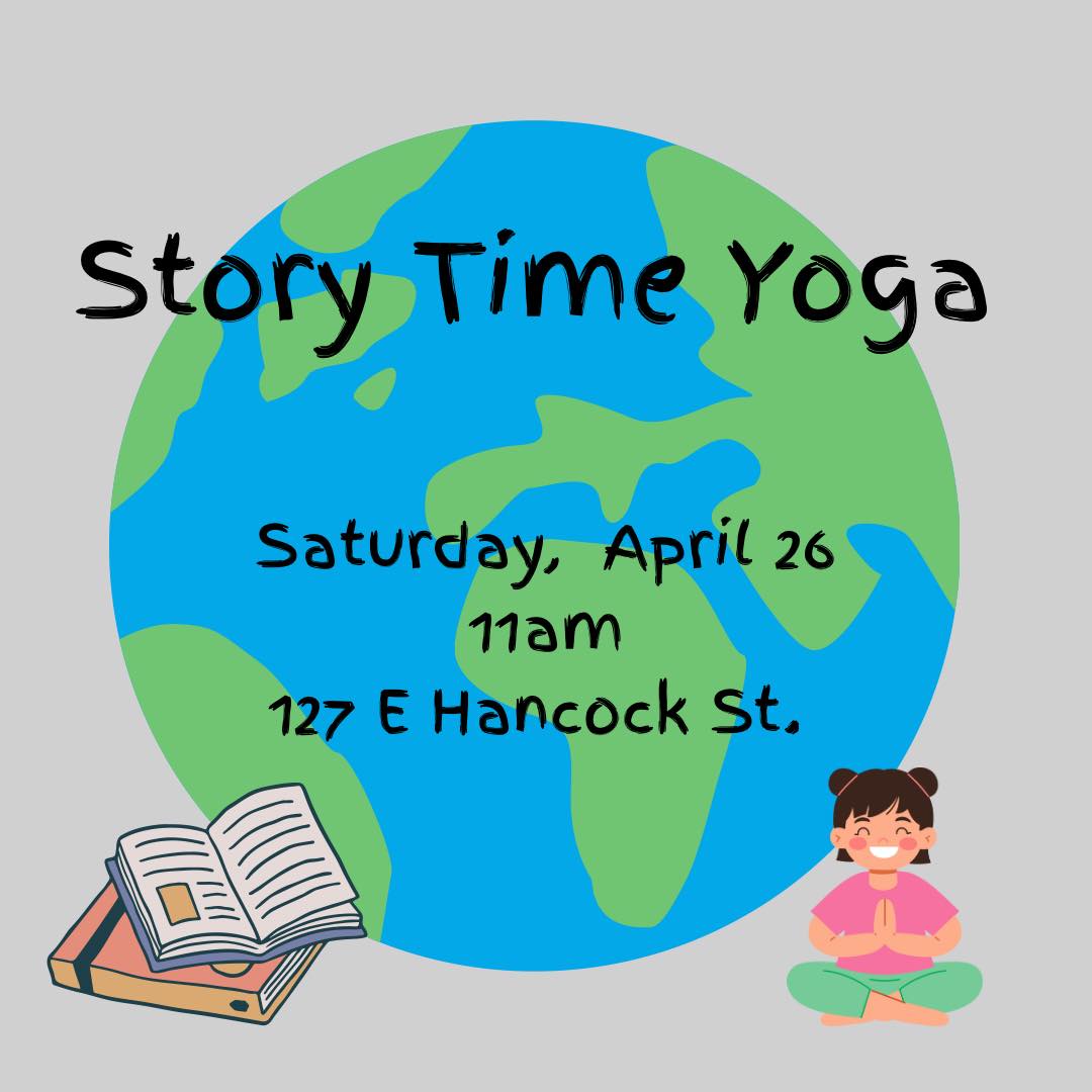 Celebrate our wonderful little planet with stories, yoga, and your little ones!
#yoga #adventuresinyoga #healthyhabitsstartyoung #childrensyoga #adventureyoga #healthyhabitsstartearly #kidsyoga #storytimeyoga #storytimeyogafun #storytimeyogaforkids #healthybodyhealthymind #healthybody #keepgrowing #yogaadventures