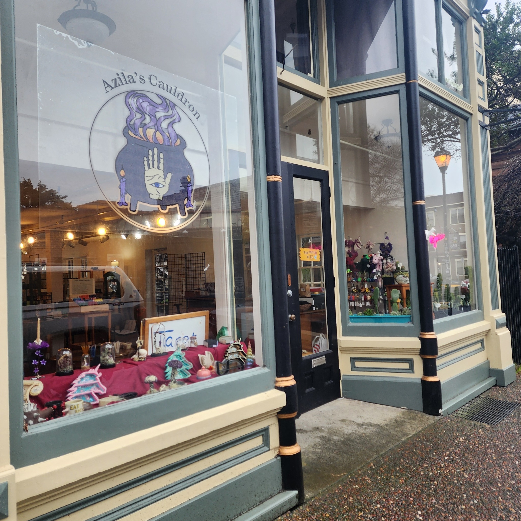 ✨ Azila's Cauldron is officially OPEN in Old Town Eureka! ✨
📍 Find us at 324 2nd Street, Eureka, CA—just a few doors down from Humboldt Herbals.
🕛 HOURS:
🔮 Wednesday & Thursday: 12pm - 7pm
🌙 Friday & Saturday: 12pm - 9pm
🌞 Sunday: 12pm - 5pm
⏳ CLOSED Monday & Tuesday
Come check out Old Town's new witchy haunt! From hand-blended ritual oils and ethically sourced crystals to tarot decks, incense, spell kits, and local artisan goods, we’re constantly adding new treasures to our ever-expanding selection.
Plus, we proudly support local artists and makers—so you’ll find plenty of one-of-a-kind pieces to add to your sacred space.
💬 Looking for a specific herb, candle, or charm? Need guidance on your next ritual? Just ask! We’re here to help seasoned practitioners and curious newcomers alike.
Come soak up the vibes, chat magic, and explore the shop. Can’t wait to see you!
#AzilasCauldron #EurekaCA #OldTownEureka #WitchShop #CrystalShop #humboldtcounty #TarotCommunity #SupportLocal #WitchyVibes #MetaphysicalShop #Spellwork #ShopSmall #EurekaCalifornia
