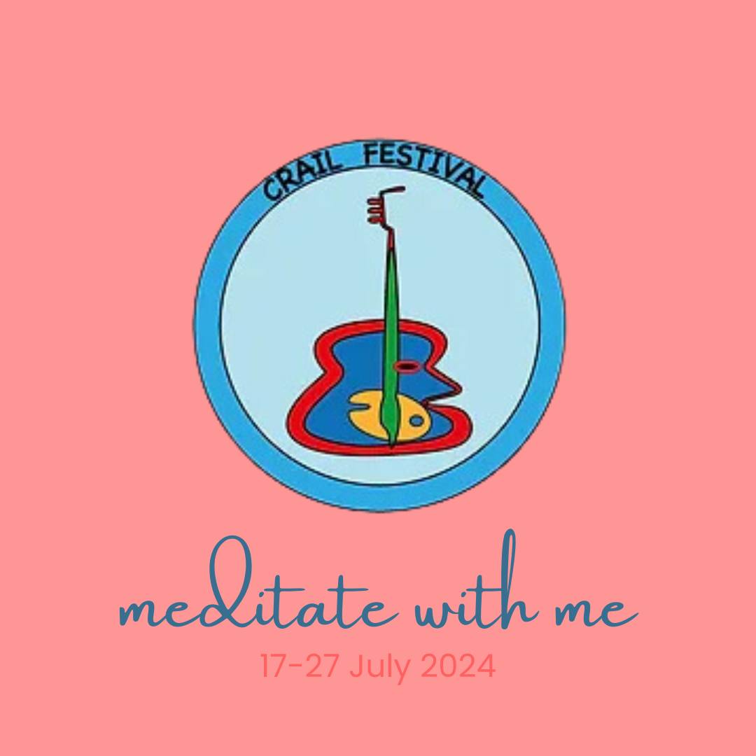 I'm delighted to be part of Crail Festival this year. I'll be leading a 30 minute morning meditation in the Kirk Hall at 9.30am on July 17, 18 and 19, and July 24, 25 and 26. You can book your spot on the Crail Festival website: www.crailfestival.org.
What a beautiful way to start your day.
#morningmeditation #crailfestival #meditation #dailymeditation #crail
@crailfestival