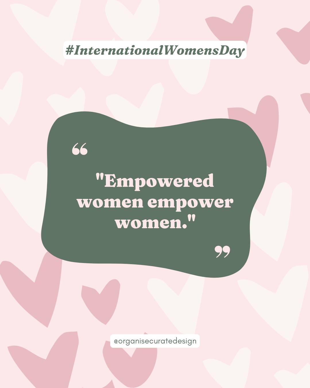 Empowered women empower women. 💜
At Organise Curate Design, we know that when we support each other, we create space for more voices, more creativity, and more change. Today, on International Women’s Day, we’re celebrating the strength, resilience, and brilliance of women everywhere. Let’s keep lifting each other up, sharing knowledge, and making an impact!
#InternationalWomensDay #EmpoweredWomenEmpowerWomen #OrganiseCurateDesign #WomenSupportingWomen