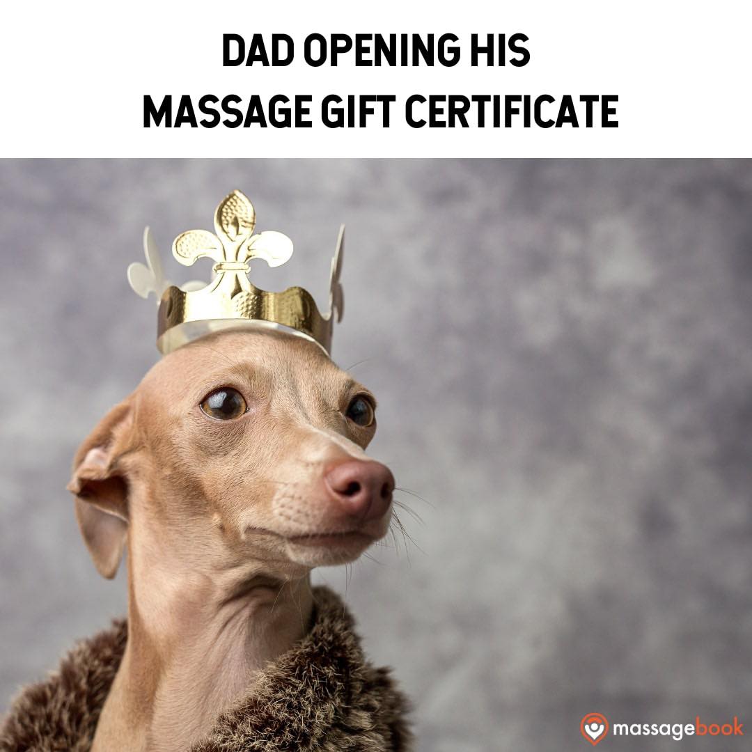 Happy Father’s Day to all the dad-type people out there.
Need a last minute gift? Gift certificates are always available at www.parisoumassage.com.