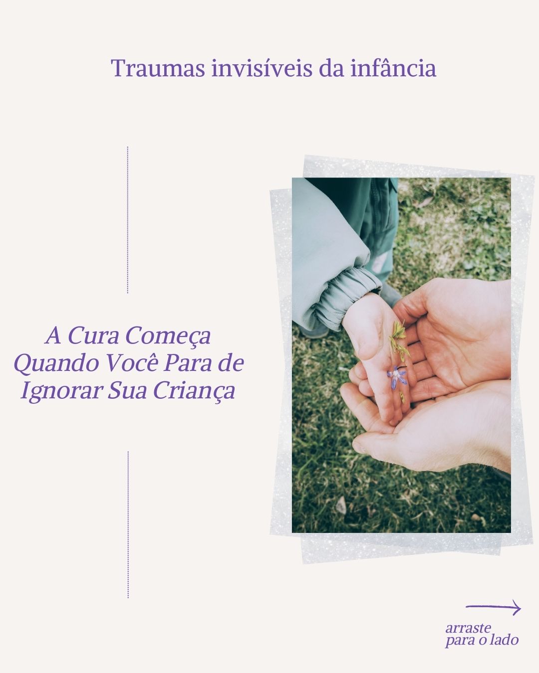 Você já percebeu como aquela criança que você foi ainda vive dentro de você?
Ela está nas pequenas coisas:
Naquela hesitação antes de pedir ajuda
No hábito de sempre se adaptar aos outros
Na surpresa quando recebe um elogio sincero
A boa notícia? Nunca é tarde para:
• Aprender a ouvir suas próprias necessidades
• Descobrir que merecer amor não precisa ter condições
• Criar um espaço seguro dentro de você
A terapia pode ser esse lugar de descobertas gentis - onde você finalmente se torna o adulto que aquela criança precisava.
Vamos começar essa conversa? 💬
#CrescimentoEmocional #AutoconhecimentoGentil #BemEstar"*
