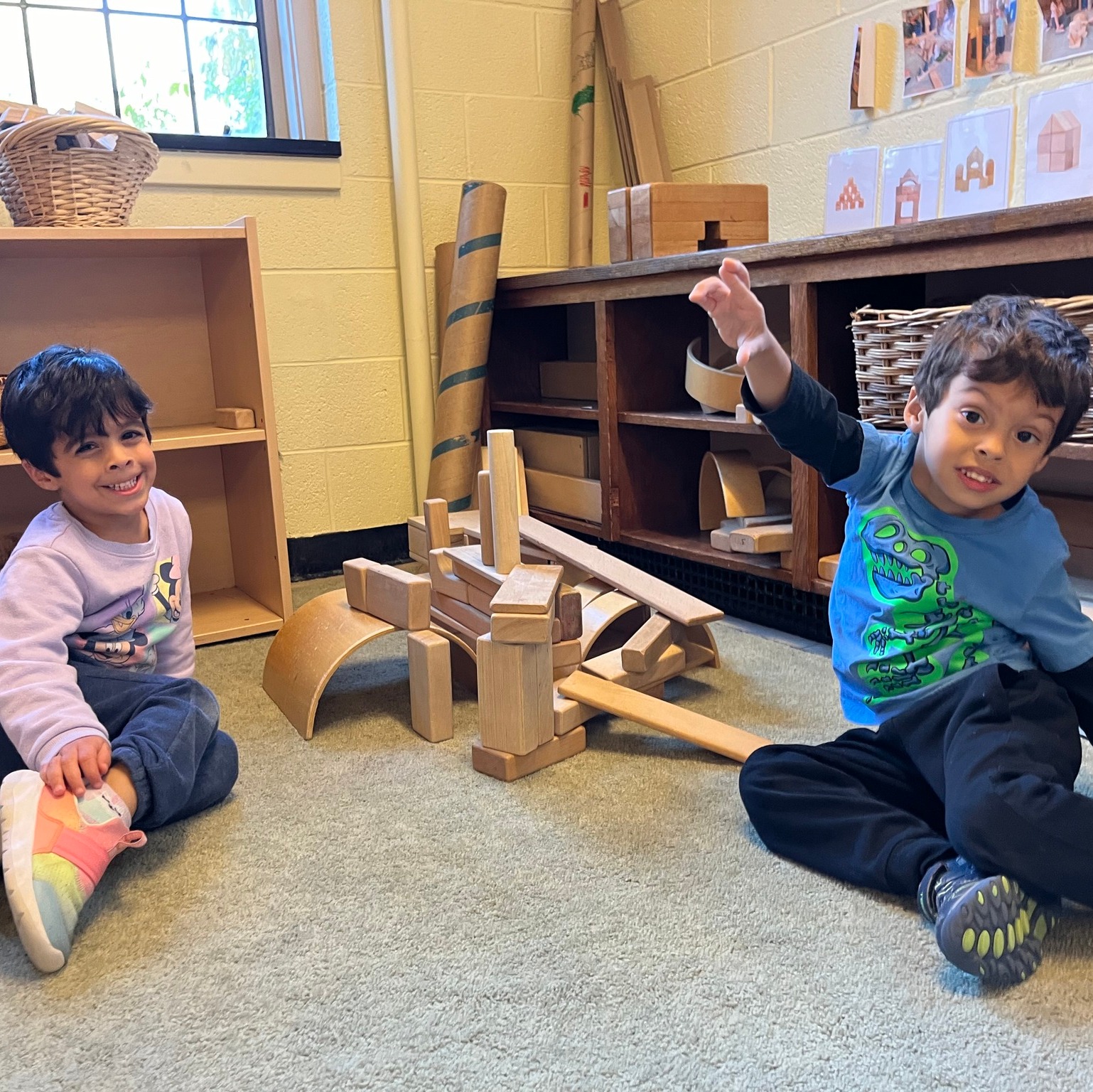 Building with friends!