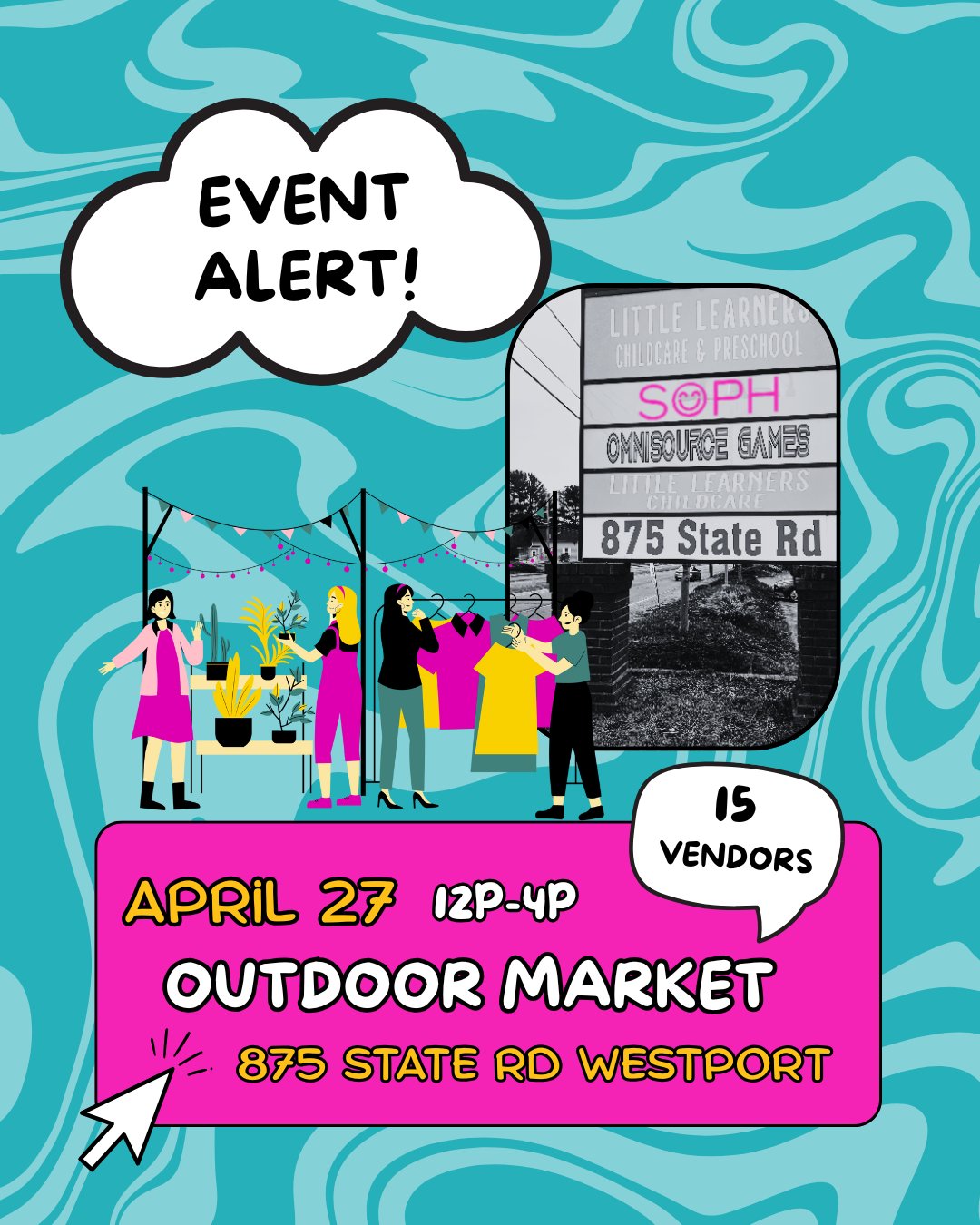 This weekend’s forecast: good vibes 🌿✨
This market’s got it all…
🦷 Dental glam
🌱 Healing vibes
🐾 Pup-approved treats
💍 Bling you can’t lose
🕯️ Candles to set the vibe
💄Color Analysis for your main character era
😎 Plus...Sorbae to cool you down while you take it all in 💕
💖 ...but that's only a handful!
From radiant skin and vintage finds to floral delights, and sweet eats - this vendor market is bringing together an eclectic mix of beauty, wellness, and joy.
Whether you're browsing, bonding, or just treating yourself (or your pup!), come soak up the sunshine and support small businesses doing big things.
🛍️ Check the next slide for the full vendor lineup
📍875 State Rd. Westport, MA
📅 April 27, 2025 (12pm - 4pm)
Tag a friend who needs a little retail therapy 🥰
@shopsoph.ma
@goldenhour.goods
@linkd_by_lily
@luabeautylounge
@annasplantsandcollectibles
@hearthandsoul_healing
@jaylasdentalcosmetics_
@thejadedcandle
@littlefernfloralss
@deannas.conscious.living
@my_authentic_colors
@spottedhoundbarkery
@berrysweetfinds
@prettyboutiquemedspa
Cait's Creations