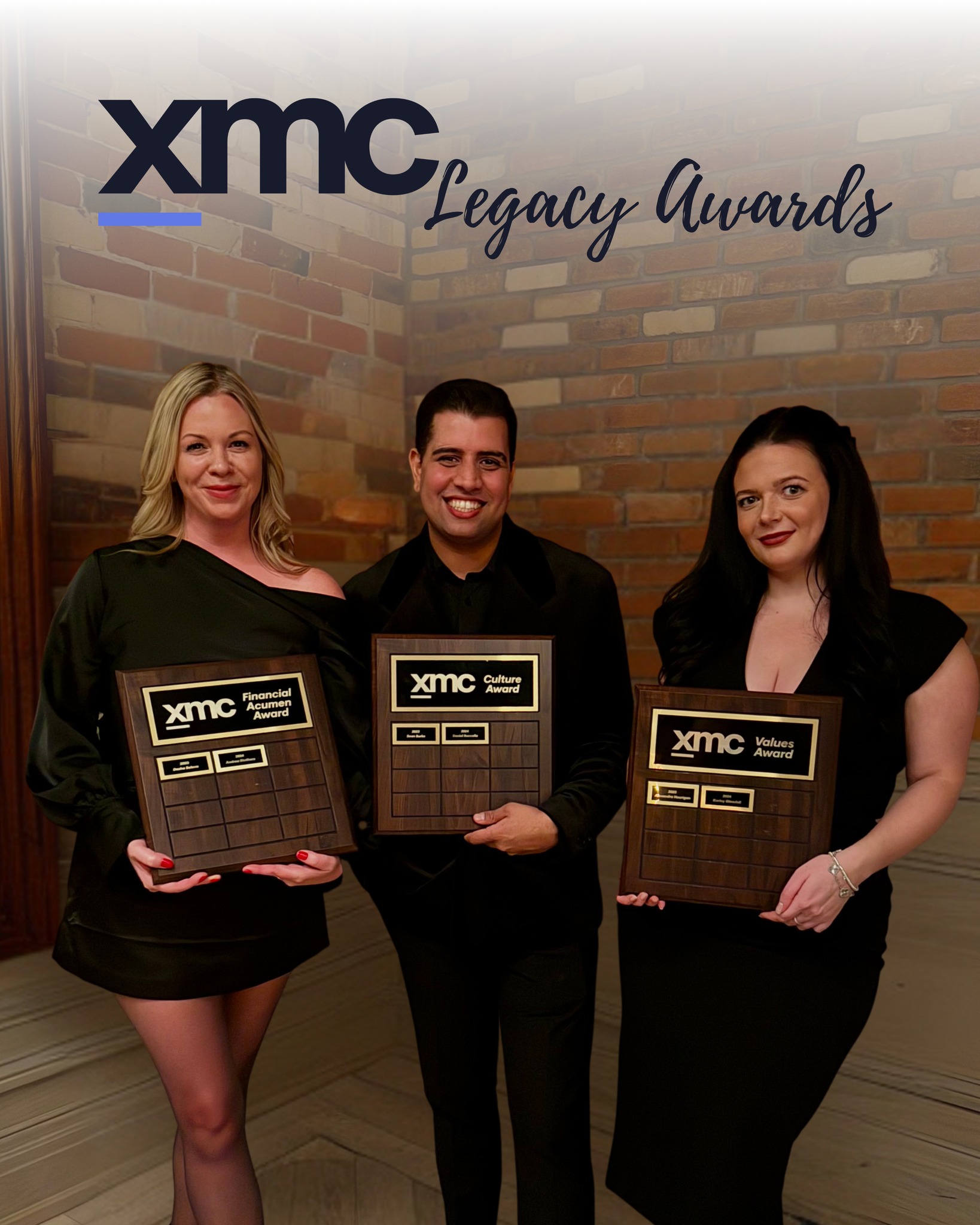 Join us in celebrating the incredible winners of the 2024 XMC Awards! 🏆✨
These peer-nominated and legacy award recipients embody the dedication, creativity, and passion that drive our agency forward. Their work continues to inspire us all, and we’re proud of our entire team for pushing boundaries and creating unforgettable experiences.
Financial Acumen - Andrea Stothers 💸
Culture - Daniel Rucella 🫶
Values - Karley Gleadall 🌟
Coach of the Year - Jodi Sellers 👏
Rookie of the Year - Eli Callendar 🐣
Busy Bee Award - Lana Thompson 🐝
Office Centric - Michael Guidotti 💼
Inclusivity - Tiffany Wildfong 🤗
#eXperienceIsEverything #eXperientialMarketing #TeamExcellence #XMCAwards