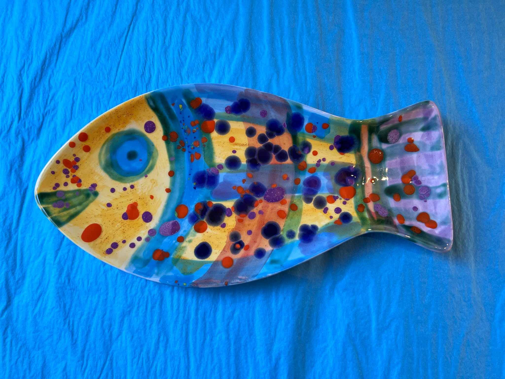 🎄Need a quirky gift for Christmas?🎄#Christmas #fish #ceramics #plates