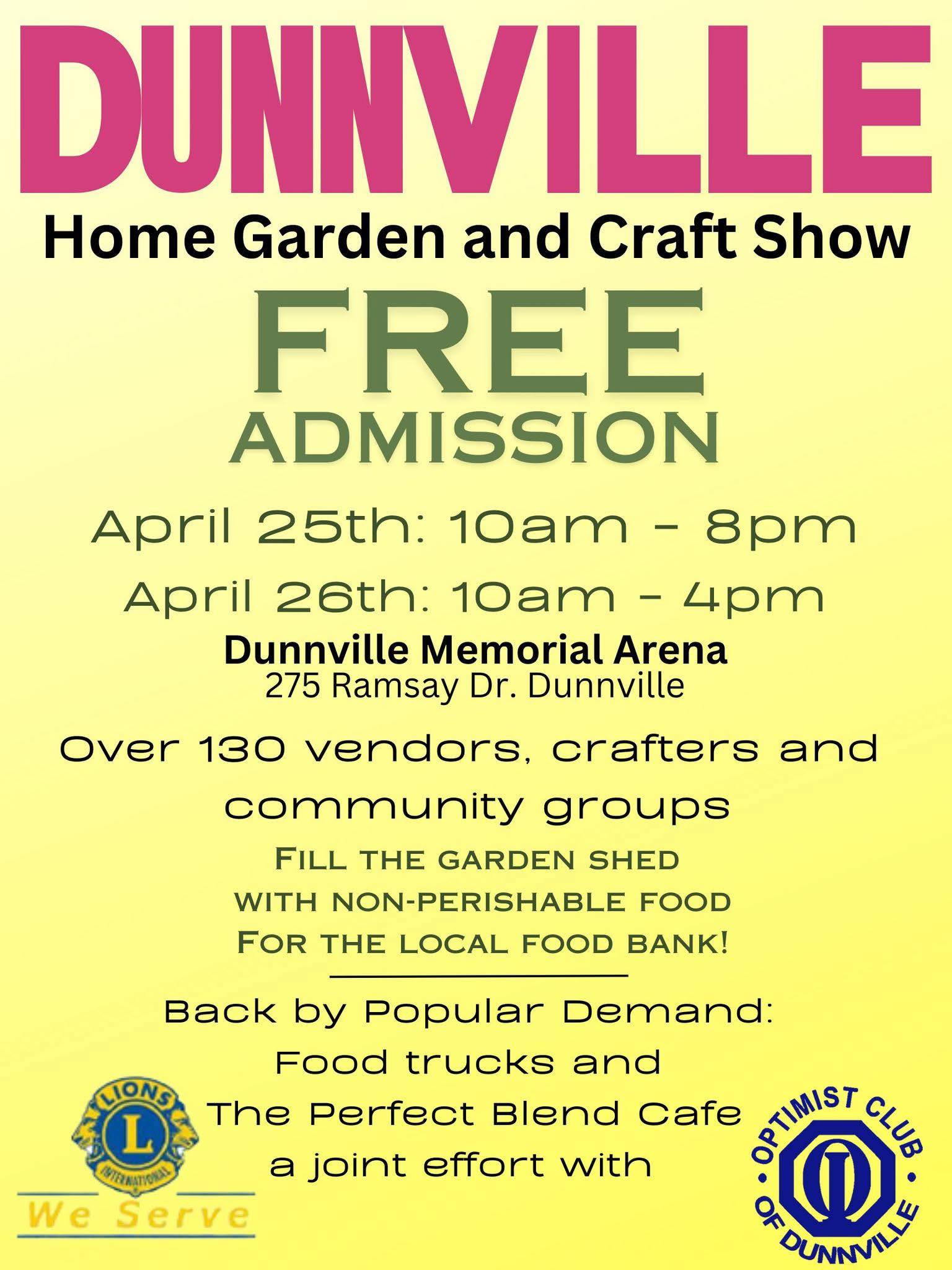 We will be at 2025 Dunnville Home Garden and Craft Show tomorrow from 10am to 8pm and Saturday 10am to 4pm.
