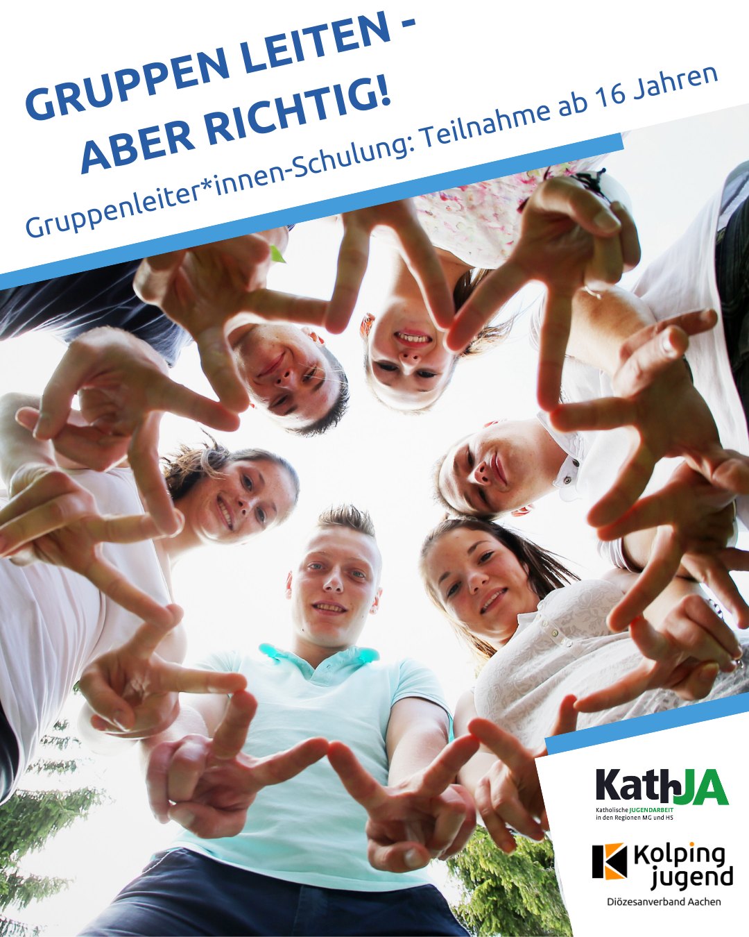 Die Schulung richtet sich an ehrenamtliche Engagierte und alle Interessierten ab 16 Jahren. Der Kurs findet an zwei Wochenenden (mit Übernachtung in Mehrbettzimmern) statt.
Die Schulung wird als Kooperation der Katholischen Jugendarbeit in der Region Mönchengladbach/ Heinsberg und der Kolpingjugend DV Aachen angeboten und geleitet.
Anmeldung unter: (link in bio)
https://www.kolpingjugend-dv-aachen.de/herbst-gls/
#juleica #kobieac #kolpingwirkt #kolpingvorort #zusammenlebenstärken #kolping #kolpingjugend #gruppenleiter