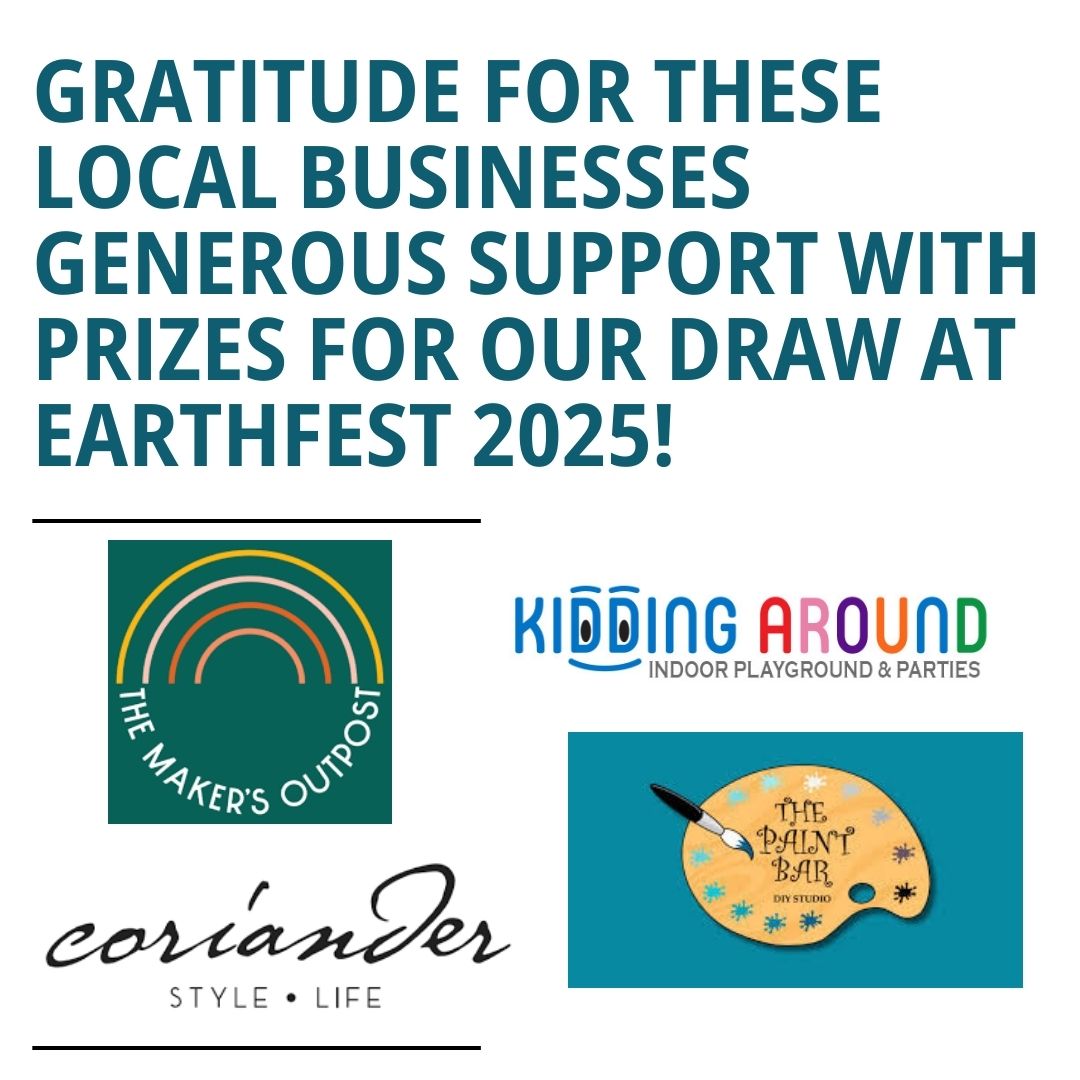 We're going to have some amazing prizes to giveaway thanks to these local businesses support of EarthFest 2025! @themakersoutpost @shopcoriander @kiddingaroundplayground @the_paintbar
Come and play some fun games to be entered to win some awesome prizes!
#earthfest #sponsors #supportlocal #earthday