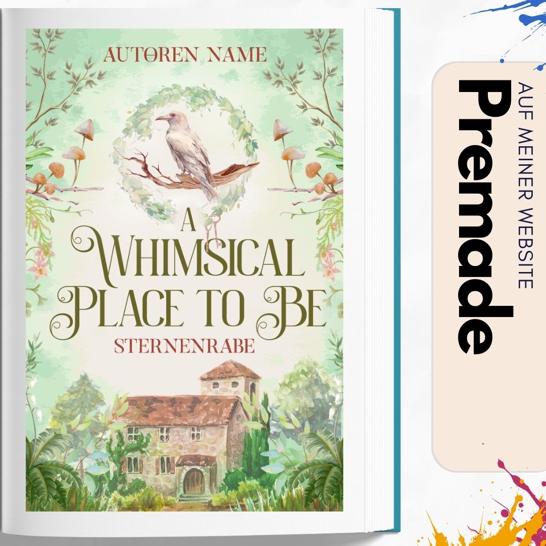 Heute hab ich euch mal ein Premade mitgebracht, es ist zwar schon eine Weile auf meiner Website aber ich finds eigentlich echt schön und wollte es deshalb noch ein bisschen Spotlight geben. Ich stelle mir da irgendwie Cozy Fantasy drunter vor :D Ein Genre was ebenfalls ein wenig mehr Aufmerksamkeit gebrauchen könnte.
#Coverdesign #Premade