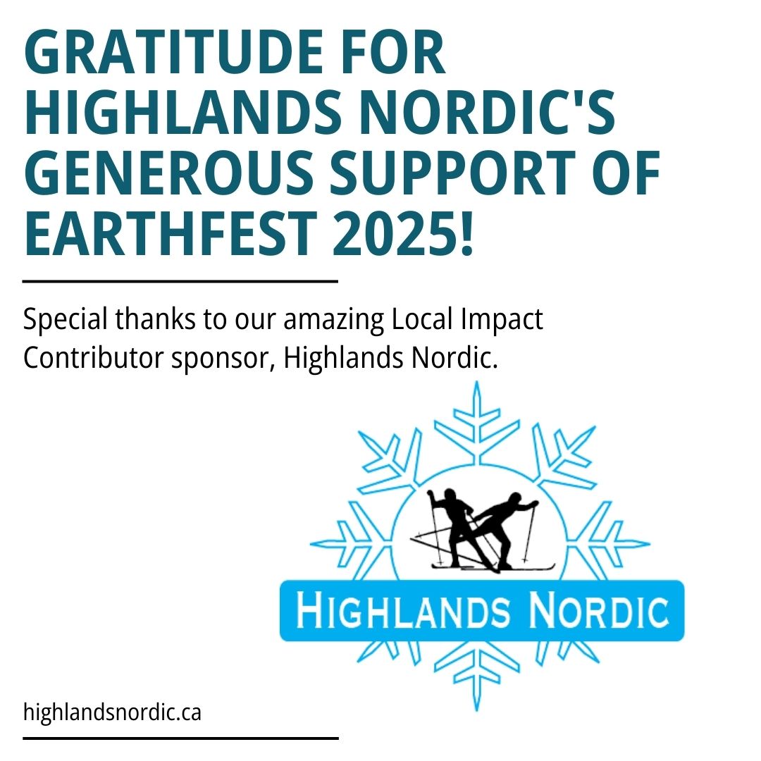 Thank you so much @highlandsnordic for your support again this year! We can't put on free community events like this without the support of local businesses like yours!
Located on the Niagara Escarpment, Highlands Nordic hosts amazing views of Georgian. Enjoy 30km of ski trails (for both classic and skate), and 8km of snowshoe trails! Highlands Nordic offer night skiing on select evenings and a 3km dog friendly ski trail. Come visit your local nordic experts!
#highlandsnordic #EarthDay #earthfest #sponsor #charity
