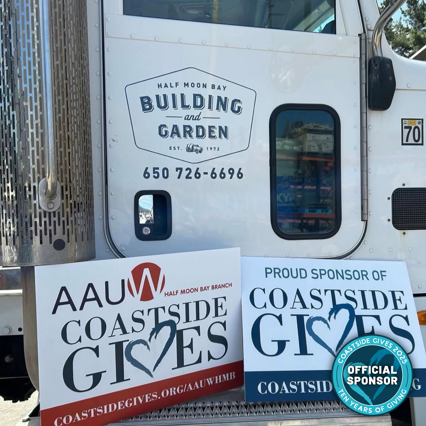 Thank you so much to Half Moon Bay Building and Garden for helping us make Coastside Gives 2025 possible! You can give like them RIGHT NOW at the link in our bio.
#coastsidegives2025 #hmbbuildingandgarden #coastside #givewhereyoulive #aauwhmb
