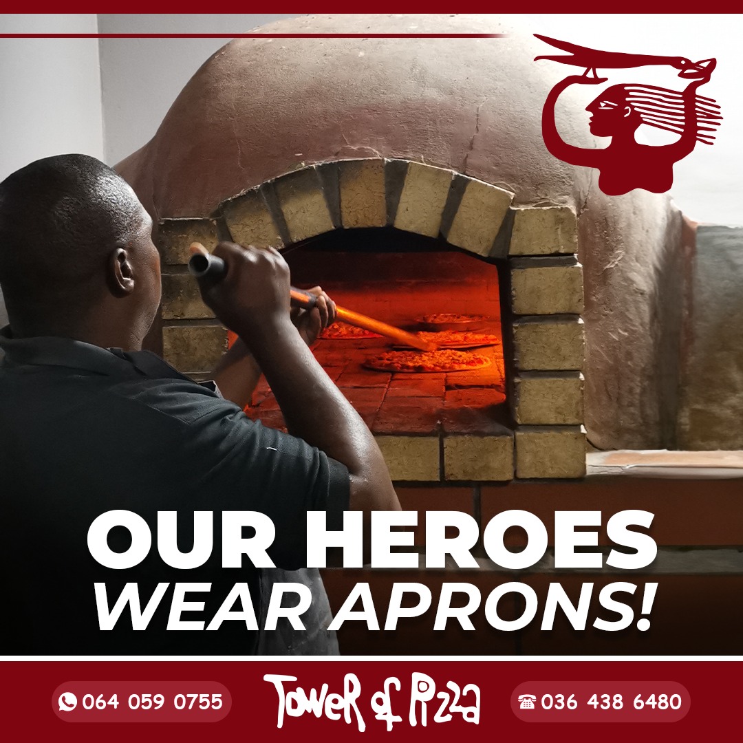 ๐At Tower of Pizza not all heroes wear capes!๐
Every pizza we serve is crafted with care by our amazing team, who put their hearts into every slice.๐
Come taste the love in every bite and see why our staff makes us the best around!
#TowerFamily #PizzaPerfection #TowerOfPizza #Pizza #SouthAfrica
