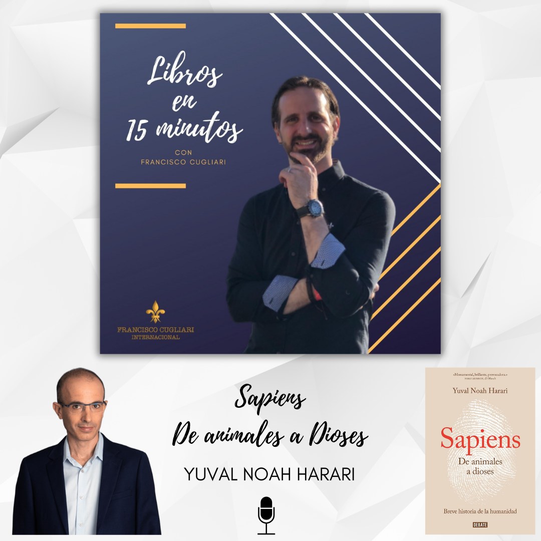 Terminamos la 3º Temporada del Podcast "Libros en 15 minutos" con "Sapiens" de Yuval Noah Harari. El autor nos invita a pensar sobre nuestro papel como habitantes de este planeta. Nos muestra que, como especie, hemos logrado cosas increíbles: desde domesticar el fuego hasta conquistar el espacio. Pero también nos recuerda que muchos de nuestros avances han tenido un costo enorme, no solo para nosotros, sino para el planeta y otras especies. El futuro no está escrito y la respuesta está en nuestras manos. Depende de las decisiones que tomemos hoy, tanto como especie como individuos.
.
📚🎧 Podés escucharlo desde tu plataforma favorita: Youtube, Spotify, Apple podcast, Ivoox, y más...!
.
Saludos,
Francisco
.
.
.
.
#franciscocugliari #podcast #librosen15minutos #resumen #Sapiens #YuvalHarari