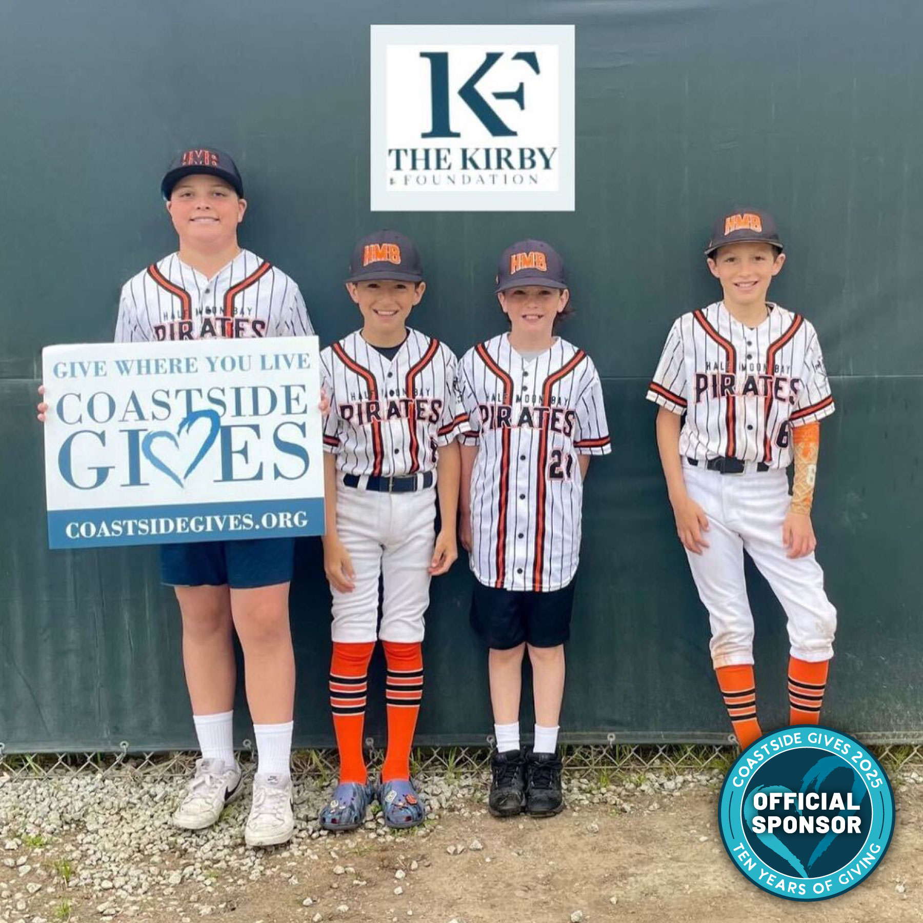 Thank you so much to The Kirby Foundation for supporting Coastside Gives 2025! Give just like The Kirby Foundation at the link in our bio!
#thekirbyfoundation #givewhereyoulive #coastsidegives #coastsidegives2025 #hmbpirates