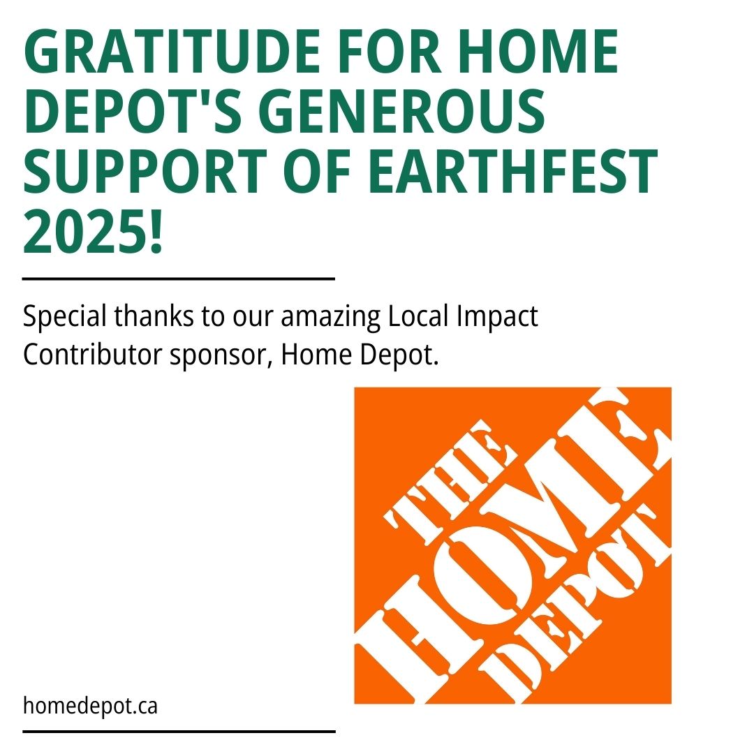 Thank you @homedepotcanada in Collingwood for supporting us again this EarthFest! We couldn't do it without your support.
#localsponsor #sponsor #charity #earthday #earthfest2025