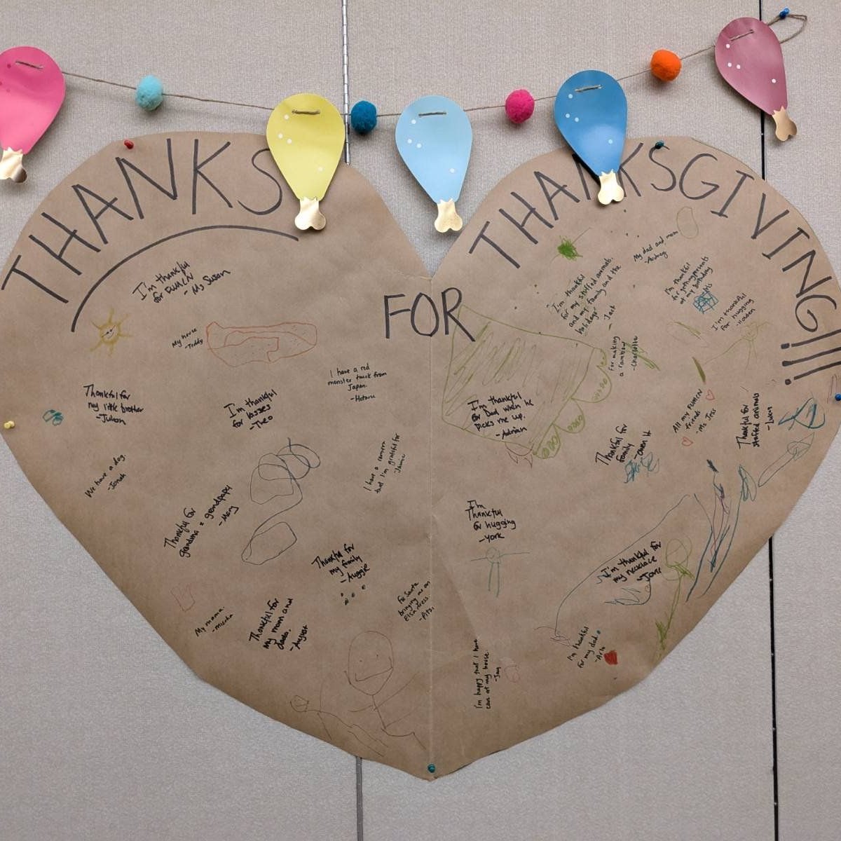 We are so thankful to our FUMCN families and community!