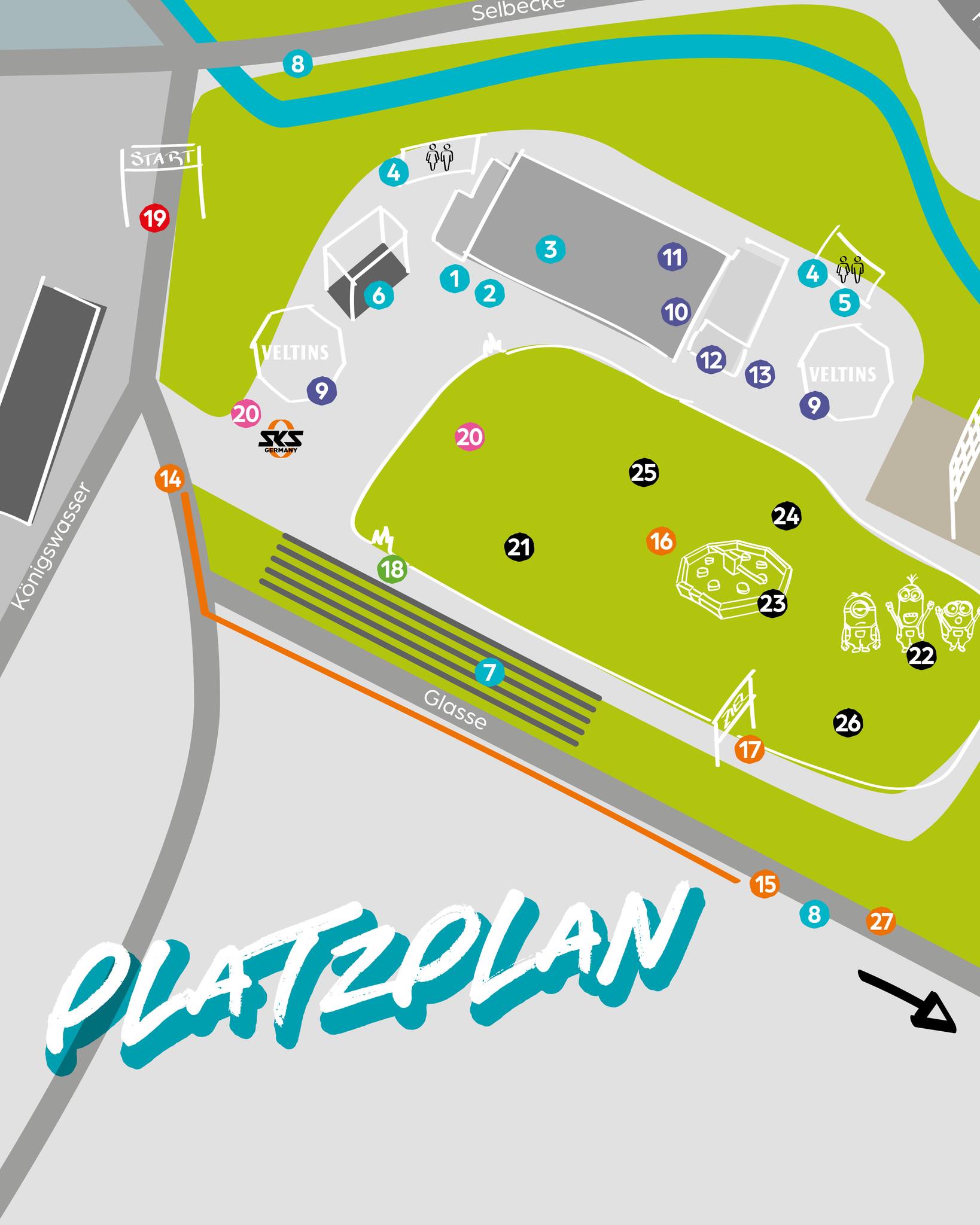 Wo kriege ich etwas zu trinken oder zu essen❓ Wo gibts Wertmarken?❓ Wo sind die Action-Tryouts❓ Wo ist die Info❓
Das alles findet ihr auf dem Platzplan 📌
Wir sind in den letzten Zügen des Aufbaus und das Festivalgelände ist bereit für 2 Tage Sport, Musik, Spaß und Action 🤩
#megasports #mountainbikefestival #platzplan #mtb #meganight #megaactionpark #familientag