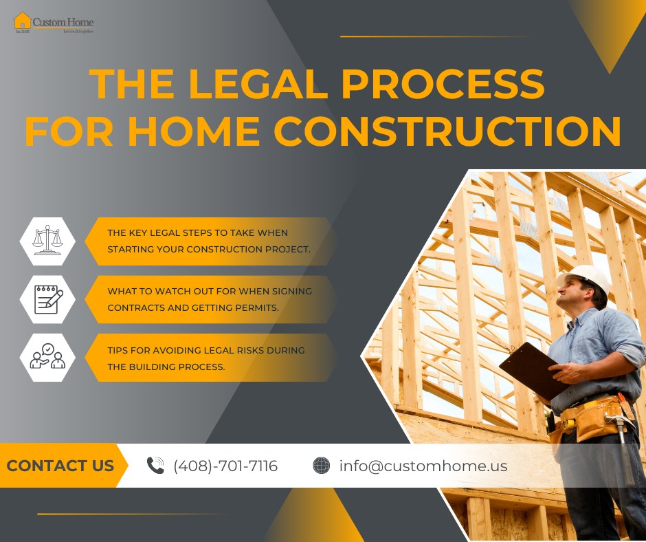 🏠 Thinking about building your dream home? 🛠️
Building a new home isn’t just about design and materials – the legal process is just as important! Did you know there are several steps you need to take to ensure everything runs smoothly and legally?
🔑 Discover the crucial legal process for home construction and helpful tips from CustomHome to prepare yourself for your project!
🔗 Read the full blog post here: https://www.customhome.us/post/the-legal-process-for-home-construction-advice-from-customhome
📝 This post covers:
- The key legal steps to take when starting your construction project.
- What to watch out for when signing contracts and getting permits.
- Tips for avoiding legal risks during the building process.
Don’t miss any important details! Click the link and equip yourself with the knowledge to build your home with peace of mind and legal security today!
#CustomHome #HomeConstruction #LegalProcess #BuildingYourHome