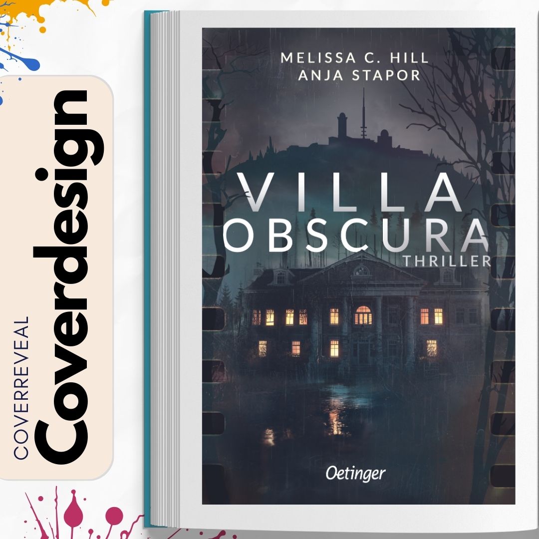 Coverreveal Doooonnerstag!
Heute mal mit was ganz anderem! Nämlich einem Jugendthriller. Ich komme nur ganz selten in den Genuss Thrill Cover zu designen, deswegen hab ich mich umso mehr gefreut, dass @oetinger_corporate bereit war, da mit mir zusammen zu arbeiten.
Rausgekommen ist das Cover von "Villa Obscura" von @schreibduo_hillstapor Und ich find es ist großartig geworden.
Und darum gehts:
Nach dieser Nacht wird nichts mehr sein, wie es war
Auf einer Halloweenparty in einer abgelegenen Villa im Harz bricht echter Horror aus. Anfangs hoffen die sechs Jugendlichen noch, dass es sich um einen Scherz handelt. Doch die zwei maskierten Fremden machen Ernst: Sie halten die Sechs gegen ihren Willen fest und schicken sie auf einen lebensgefährlichen Trip durch das zerklüftete Gelände am Brocken.
Wonach suchen die Geiselnehmer? Und wer von den sechs entführten Jugendlichen verbirgt das größte Geheimnis? Als eine der Geiseln stirbt, beginnt ein unerbittlicher Wettlauf gegen die Zeit …