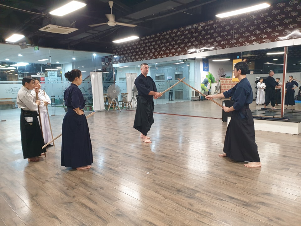 ⛩ Thầy cô mở cửa, còn bạn phải tự bước vào. 🚪
⛩ Teachers open the door, but you must enter by yourself. 🚪
🥋 Join Busetsukan Aikido Iaido Jodo ⛩
Mondays Iaido & Jodo 20.00-21.30
Tuesdays Aikido 20.00-21.30
Fridays Aikido 20.00-21.30
Saturdays Aikido 18.00-19.30
71 Nguyen Chi Thanh, Ba Dinh, Hanoi
#aikikai #martialartslife #iaijutsu #jojutsu #vietnam #hanoi #jodo #iaido #japanesemartialarts #martialarts #bushido #osensei #ueshibamorihei #ueshiba #aikidoka #aikidoaikikai #aikido #budo