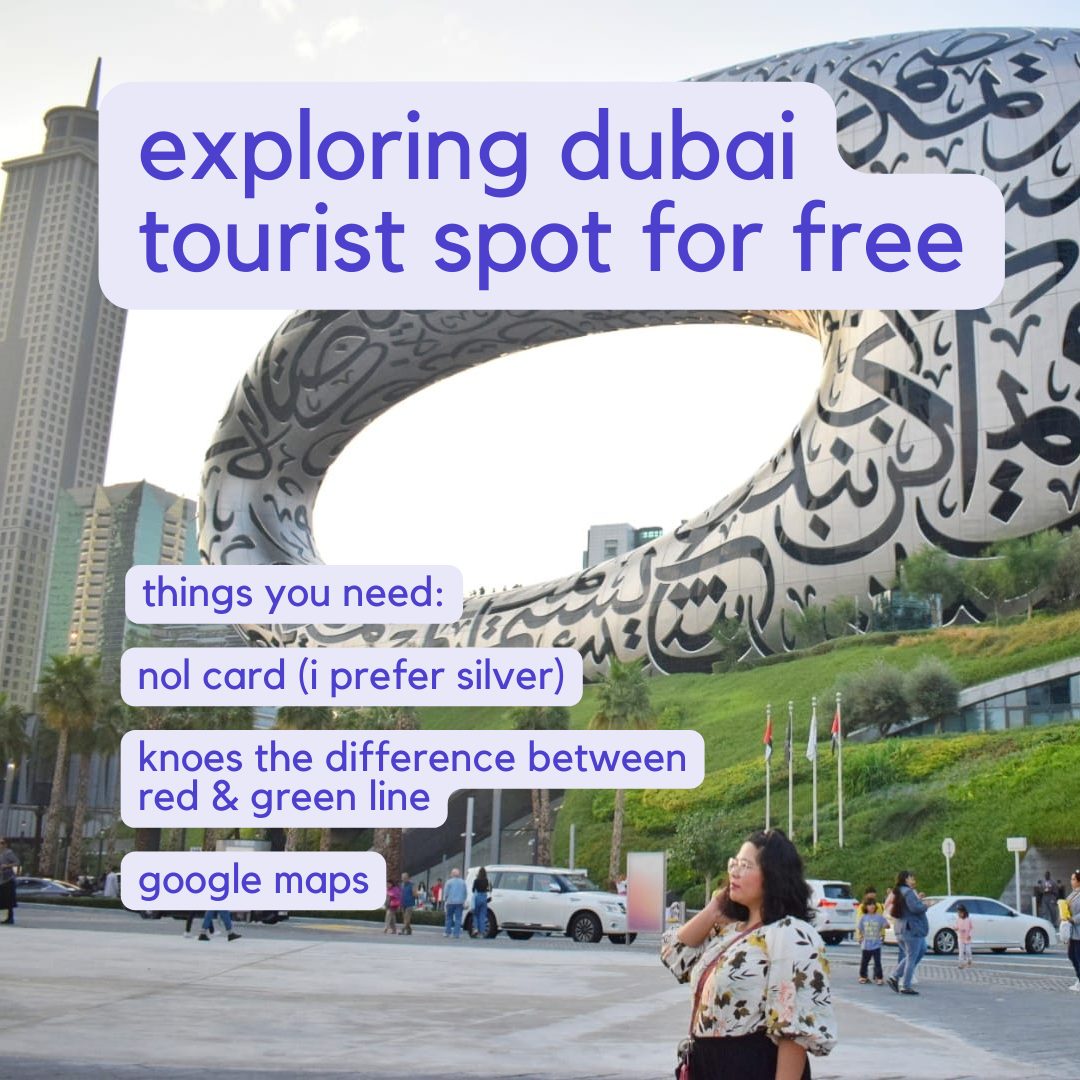 Discover Dubai's best free tourist spots effortlessly with the Dubai Metro. Uncover iconic landmarks, hidden gems, and cultural marvels on a budget-friendly adventure through this dynamic city.
#qingTravels #DubaiUAE #traveldubaiforfree
YesStyle Code: QING1989 for 5% Off on your order
Book your Klook Adventure here: https://bit.ly/44dTATv
Shop your travel essentials here: https://amzn.to/3UcSUJv