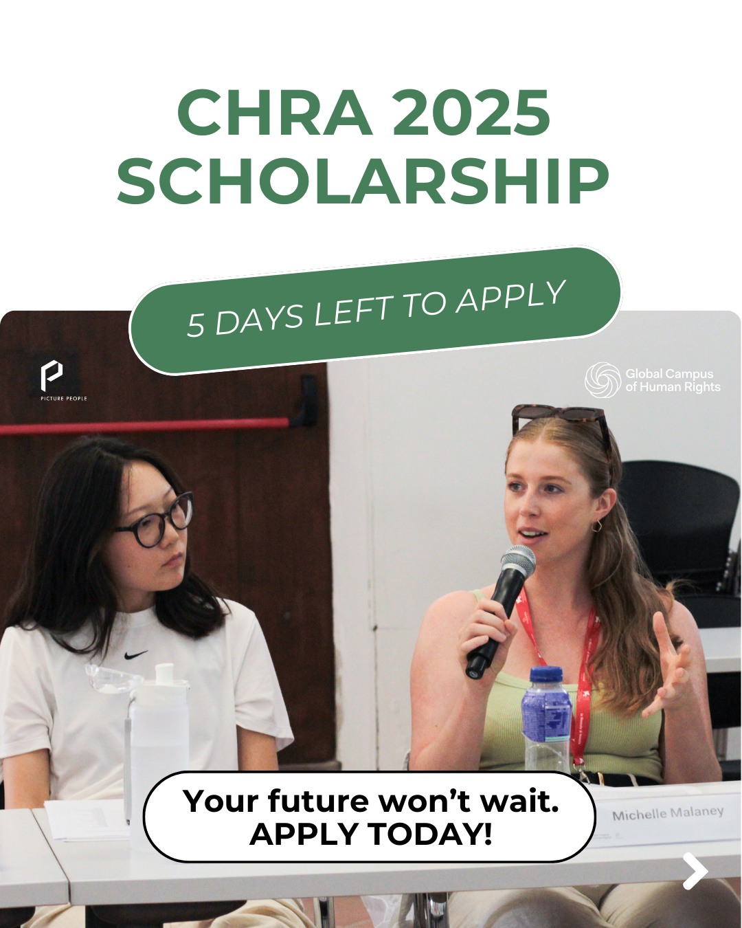 🚨 You’re running out of time! 🚨
Only 5 days left to apply for a scholarship to attend CHRA Summer School 2025!
🌍 If you’re passionate about using film and photography to advocate for change...
🎥 If you want expert training and 1-on-1 mentorship...
🤝 If you’re ready to connect with a global network of like-minded professionals...
This is the opportunity you can’t afford to miss.
Spots are limited — run to the link in bio and apply today to secure your place!
Powered by @picturepeoplemsp & @gchumanrights
#CHRASchool #HumanRights #ImpactFilmmaking #SocialJustice #ClimateJustice #VisualStorytelling #Film #Documentary #ApplyBeforeItEnds