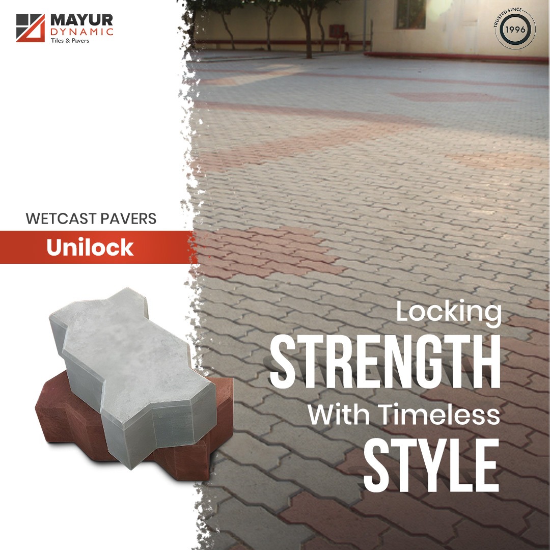Pave the way to perfection with Wetcast Pavers Unilock. Durability and elegance in every stone.
.
.
.
.
#pavers #tiles #mayurdynamic #mayurtiles #blocks #slabs #terrazzo #prefectfit #durability #kerbs #creativebycogent #cogent2024
