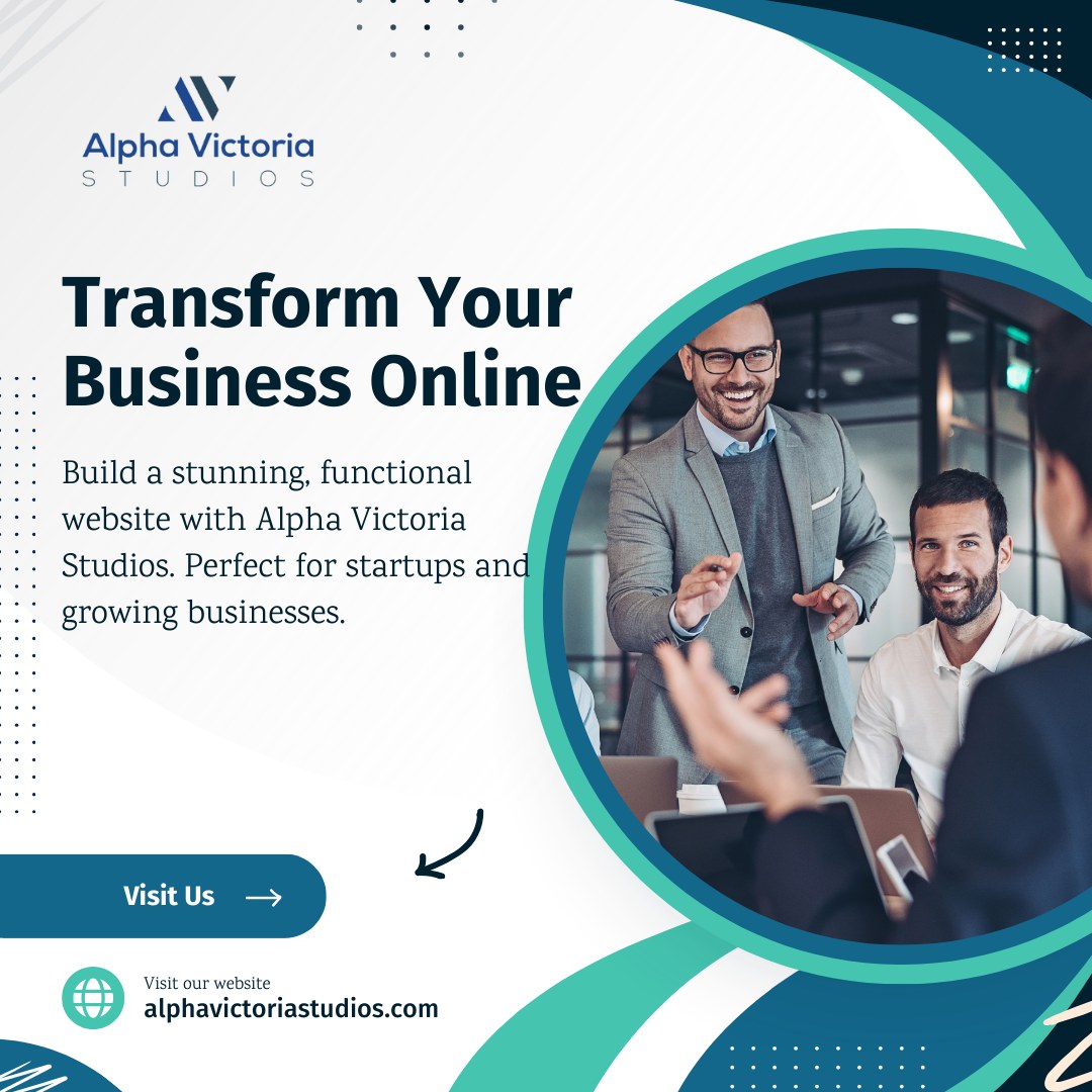 Transform Your Business Online || Build a stunning, functional website with Alpha Victoria Studios. Perfect for startups and growing businesses.
Visit :- https://www.alphavictoriastudios.com/
#WebDevelopment #SmallBusinessSupport #SEOExperts #DigitalSuccess #OnlineGrowth #WebsiteDesign #SmallBizSEO #MarketingMadeEasy #WebDesignExperts #GrowOnline #SEOCompany #AffordableSEO #WebSolutions #BusinessWebsite #DigitalMarketing