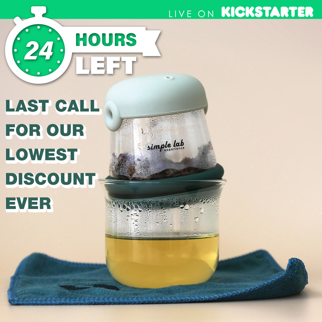 This is the final call of our AIRO-mini Kickstarter debut, which ends exactly at 10am, 20th JUNE, GMT+8 Hong Kong Time.
You still have 24 hours to enjoy the exclusive lowest-ever discount for AIRO-mini. We won't offer this pricing again once the Kickstarter campaign concludes.
We're profoundly grateful to our 970 backers to this moment!
Your support surpassed our humble goals.
Kickstarter link: https://www.kickstarter.com/projects/simplelabexperience/airo-mini-the-next-generation-magic-tea-brewer-on-the-go
#simplelabexperience #simplelab #airominimagicteabrewer #tea #pourover #magicbrew #hktdc #hongkonggiftsandpremiumfair #qualyandco #pinkoimarket #kickstartercampaign #kickstarter #newdesign #hkdesign #ChrysanthemumTea #SoothingTeaBreak #AIROmini #TeaLovers #TeaRevolution #HongKongFair #LimitedTimeOffer #Retailers #TeaEnthusiasts #TeaTime #EnjoyTea #Innovation #RevolutionizeTea #FollowUs #SupportUs
