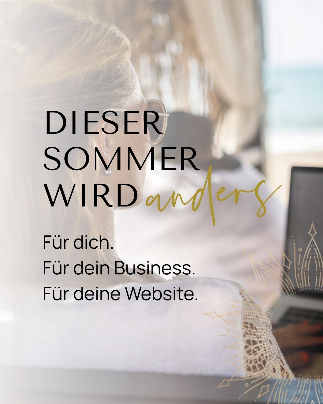 🌞 Dieser Sommer wird anders.
Keine Ausreden. Kein Technikfrust. Kein Warten mehr auf „den perfekten Moment“.
Stattdessen: Klarheit, kreative Freiheit und eine Website, die endlich für dich arbeitet.
💬 Was wäre, wenn du diesen Sommer zu deinem Durchbruch machst?
Stay tuned – in wenigen Wochen teile ich etwas ganz Besonderes mit dir. 🌺
#SummerVibes #WebsiteMitFlow #Business2025 #SommerBusiness #OnlineBusinessAufbauen #SelbstständigSein #WixWebsite #Websitebauen #Selbstständigkeit2025 #WebdesignMitLeichtigkeit #onlinekundengewinnen #onlinegeldverdienen #websiteselbsterstellen #webdesigner #webdesignkurs #webdesignsupport #selbständigemama #onlinebusiness #onlinebusinessfürfrauen
